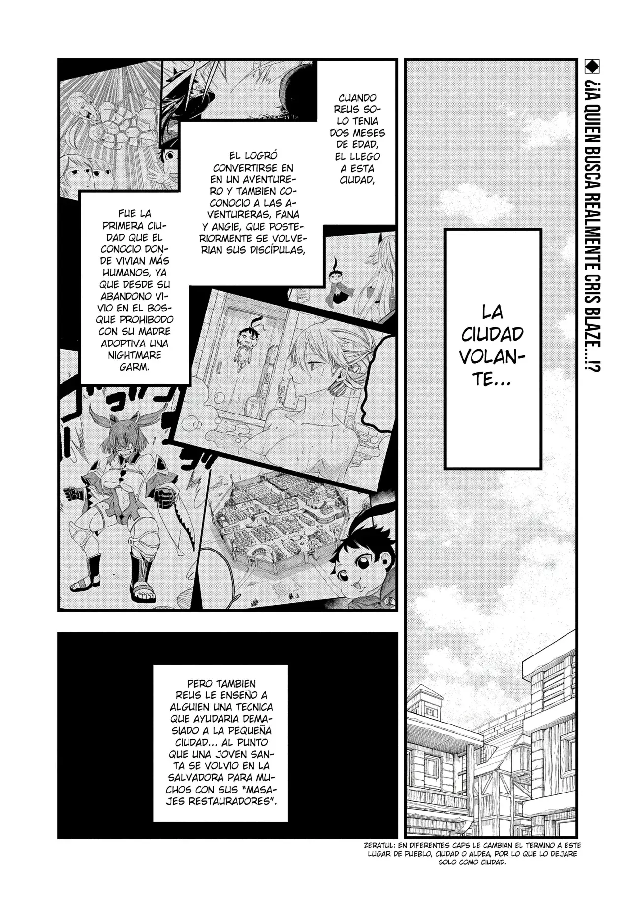 Umareta Chokugo ni Suterareta kedo, Zensei ga Taikensha datta node Yoyuu de Ikitemasu Capitulo 42: Colette, La Salvadora de La Ciudad Volante página 3
