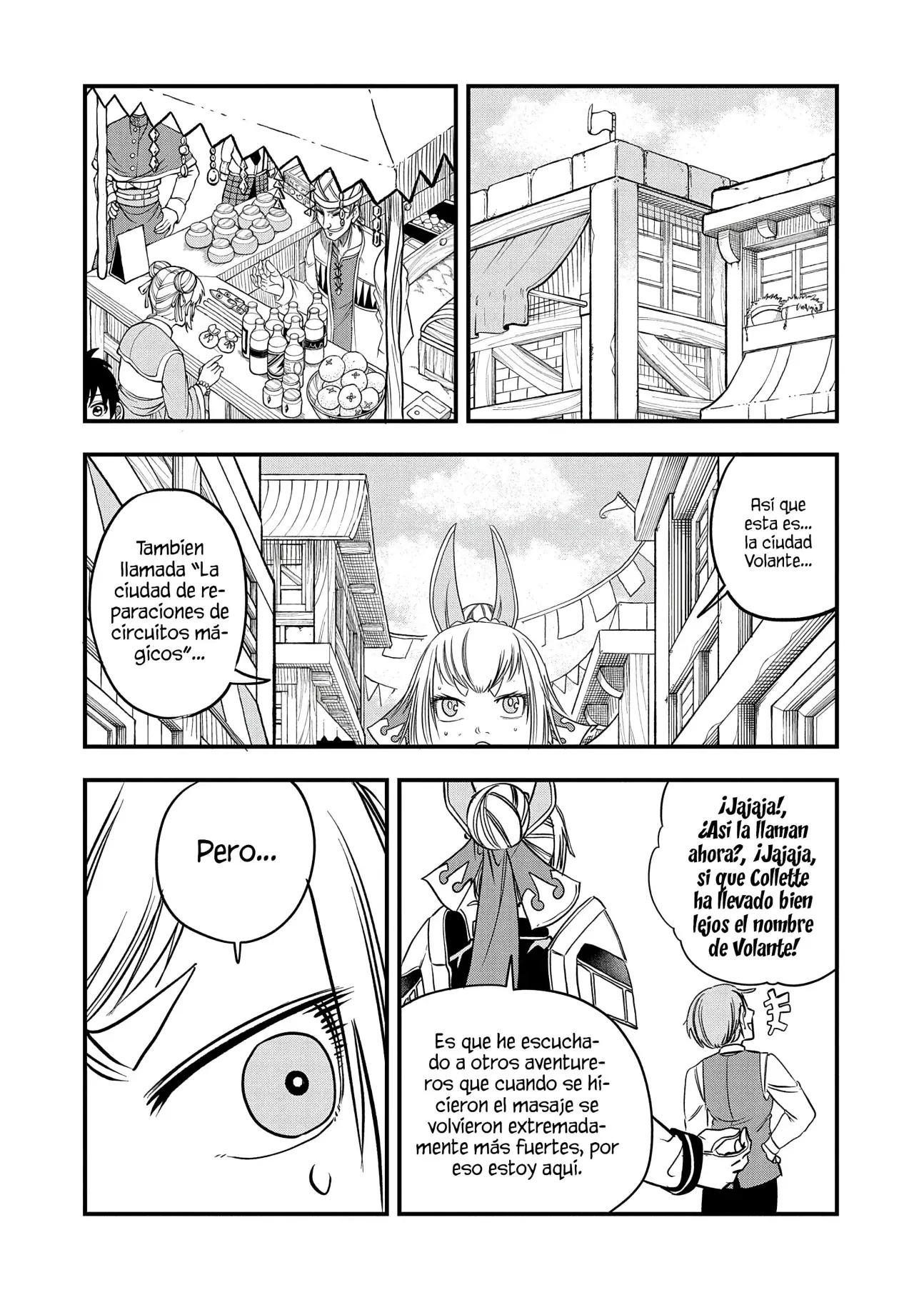 Umareta Chokugo ni Suterareta kedo, Zensei ga Taikensha datta node Yoyuu de Ikitemasu Capitulo 42: Colette, La Salvadora de La Ciudad Volante página 5