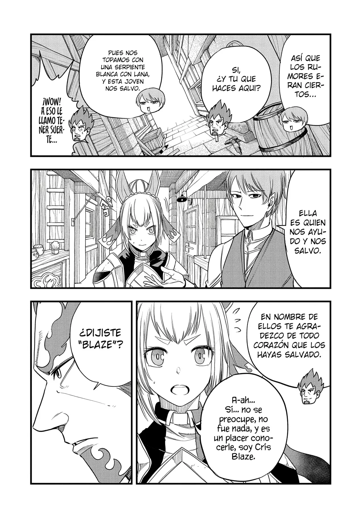 Umareta Chokugo ni Suterareta kedo, Zensei ga Taikensha datta node Yoyuu de Ikitemasu Capitulo 42: Colette, La Salvadora de La Ciudad Volante página 8