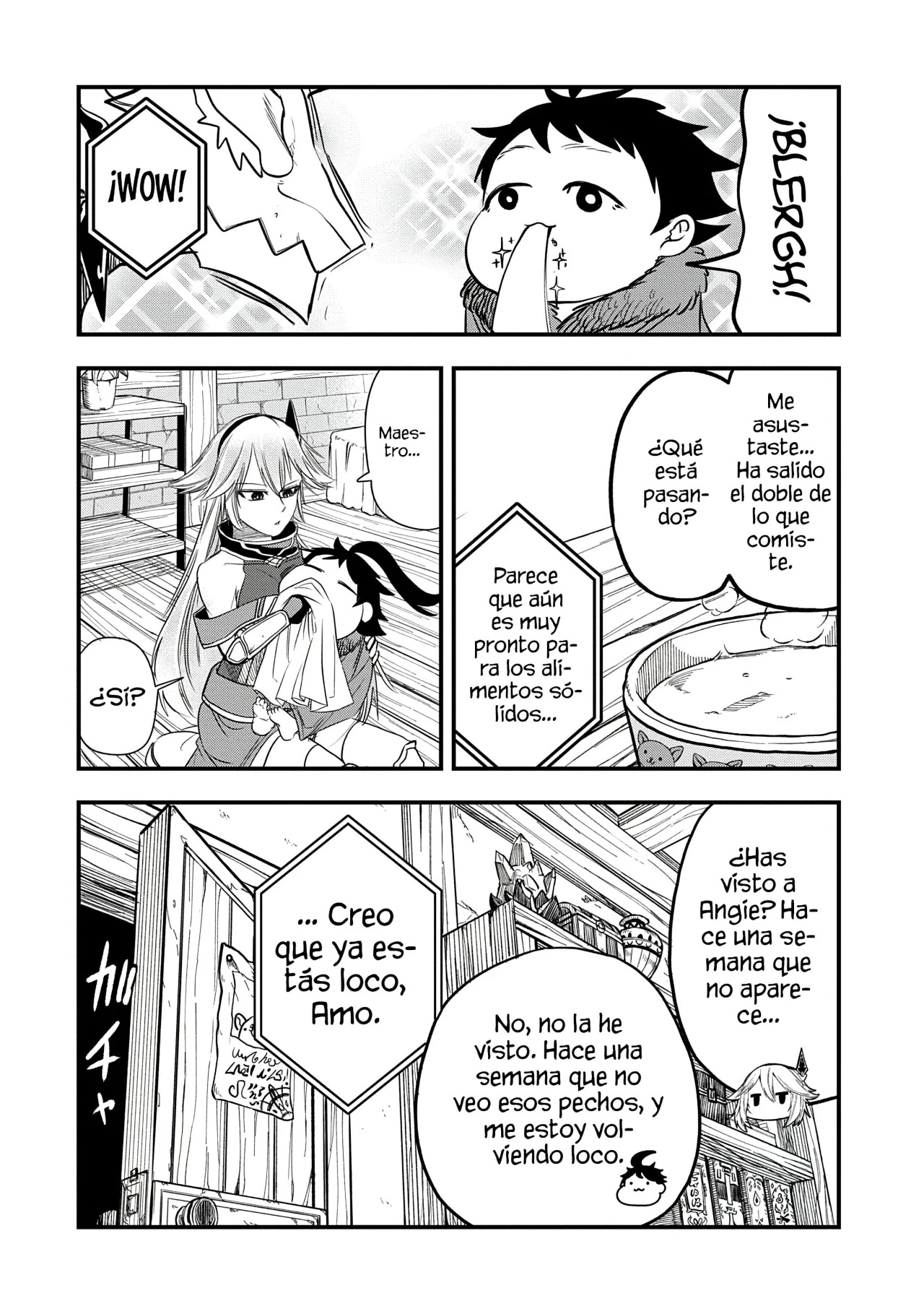 Umareta Chokugo ni Suterareta kedo, Zensei ga Taikensha datta node Yoyuu de Ikitemasu Capitulo 43: El Entrenamiento de Angie página 22