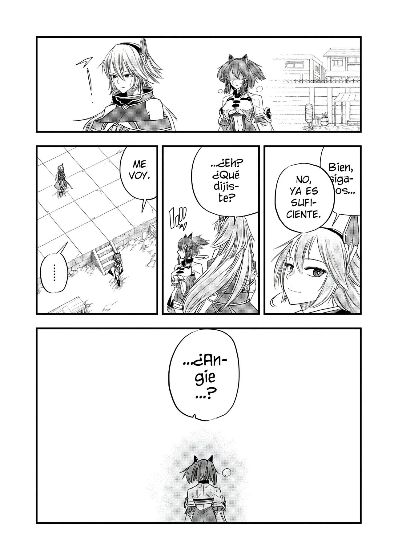 Umareta Chokugo ni Suterareta kedo, Zensei ga Taikensha datta node Yoyuu de Ikitemasu Capitulo 43: El Entrenamiento de Angie página 7