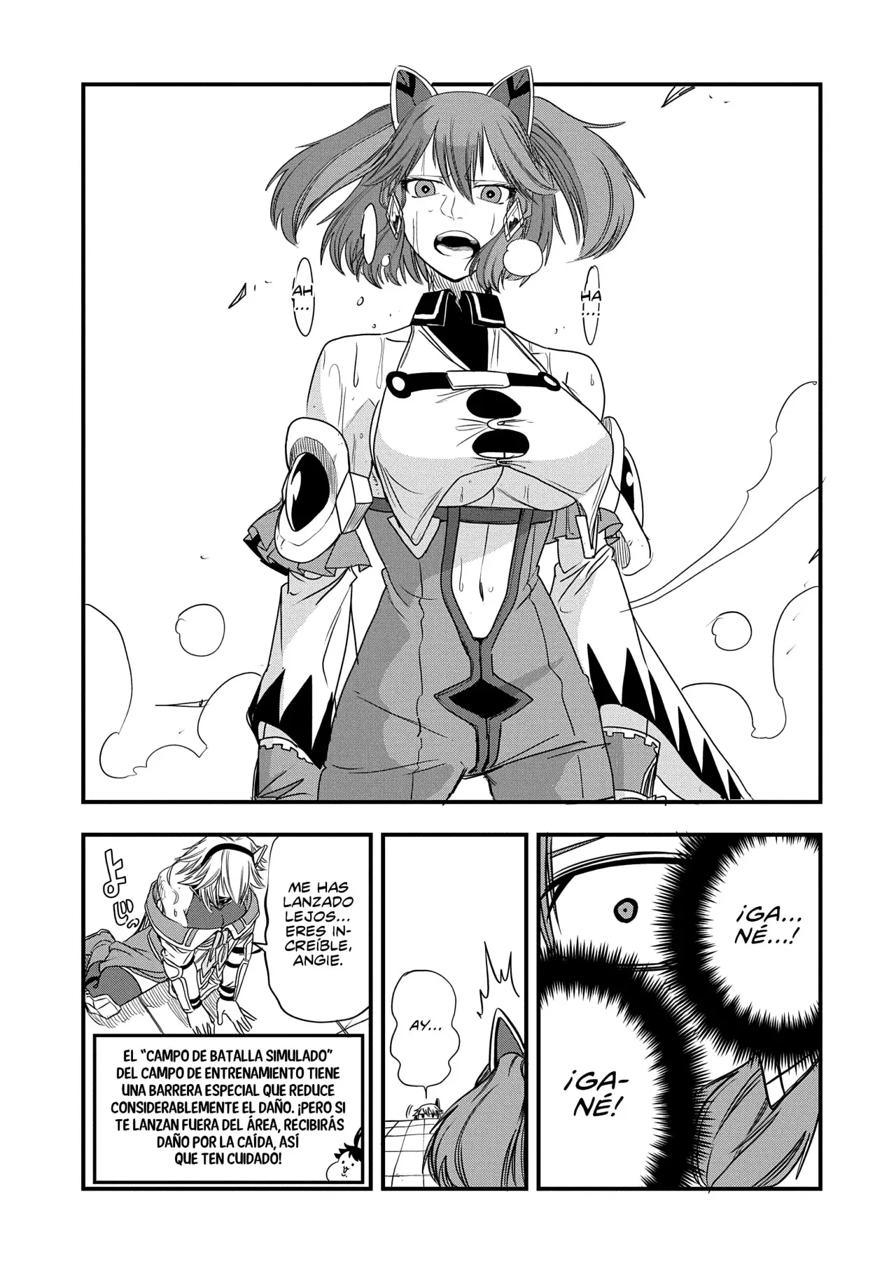 Umareta Chokugo ni Suterareta kedo, Zensei ga Taikensha datta node Yoyuu de Ikitemasu Capitulo 44: Angie Vs Fana página 31