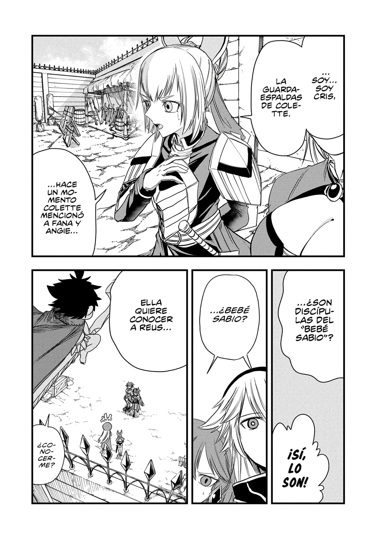 Umareta Chokugo ni Suterareta kedo, Zensei ga Taikensha datta node Yoyuu de Ikitemasu Capitulo 44: Angie Vs Fana página 36