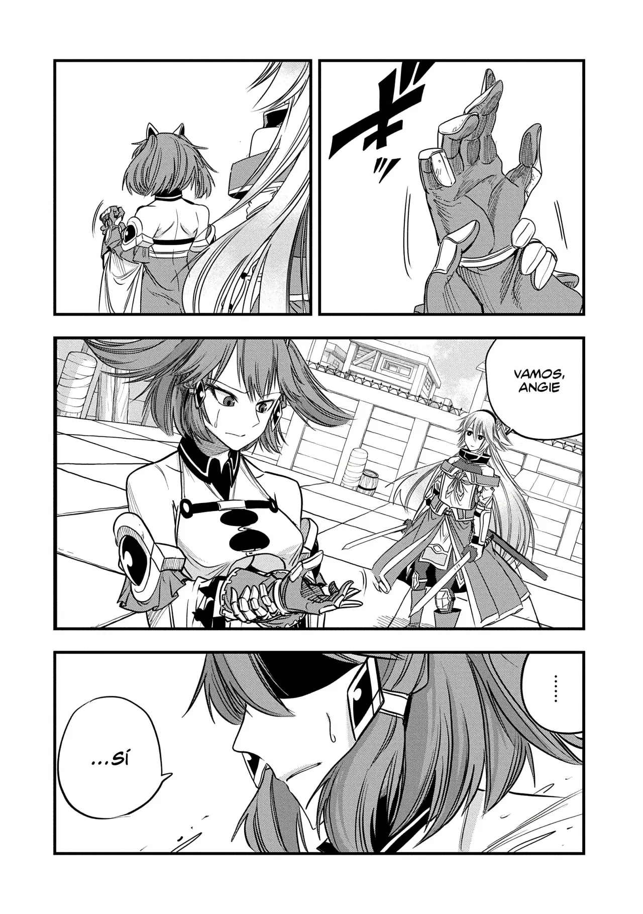 Umareta Chokugo ni Suterareta kedo, Zensei ga Taikensha datta node Yoyuu de Ikitemasu Capitulo 44: Angie Vs Fana página 4