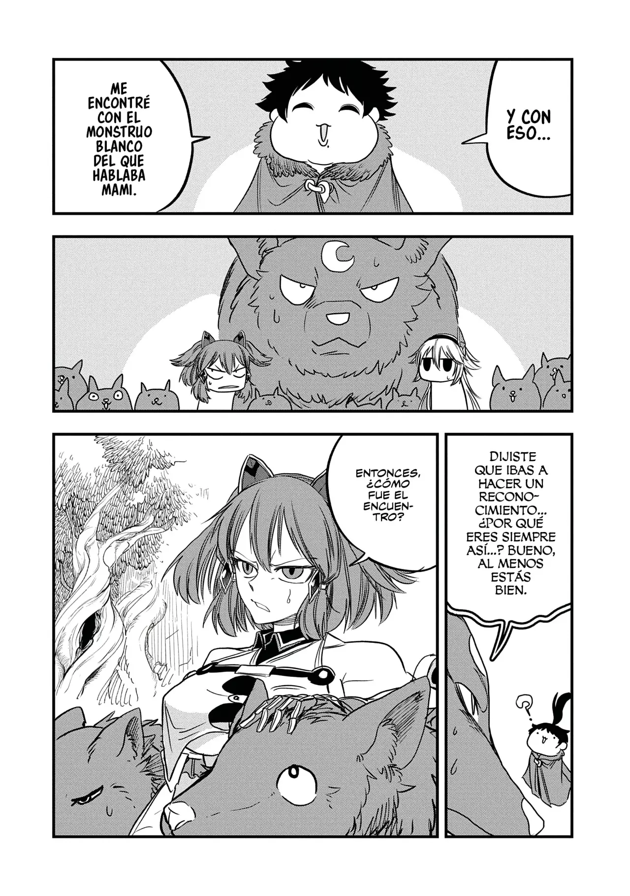 Umareta Chokugo ni Suterareta kedo, Zensei ga Taikensha datta node Yoyuu de Ikitemasu Capitulo 46: El Monstruo Blanco página 16