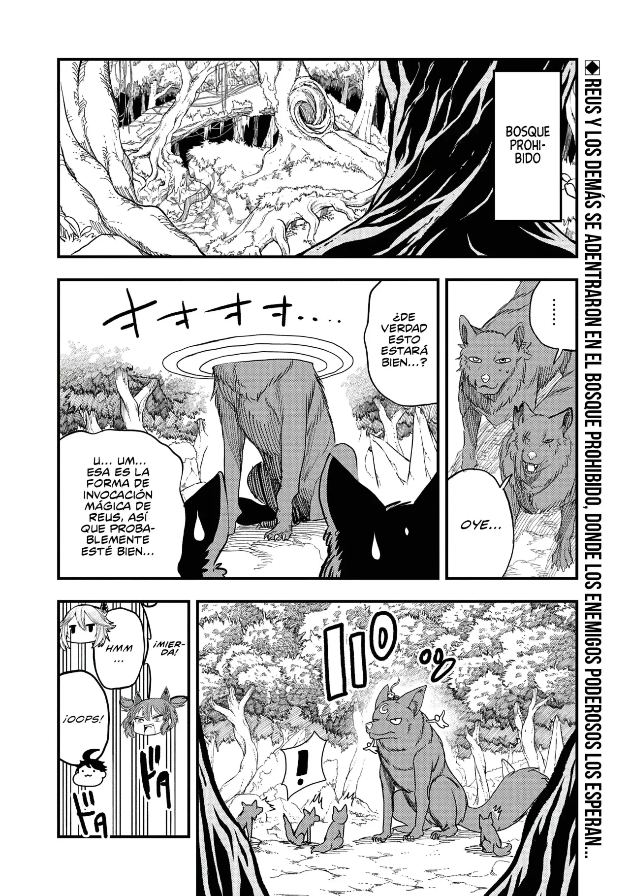 Umareta Chokugo ni Suterareta kedo, Zensei ga Taikensha datta node Yoyuu de Ikitemasu Capitulo 46: El Monstruo Blanco página 3