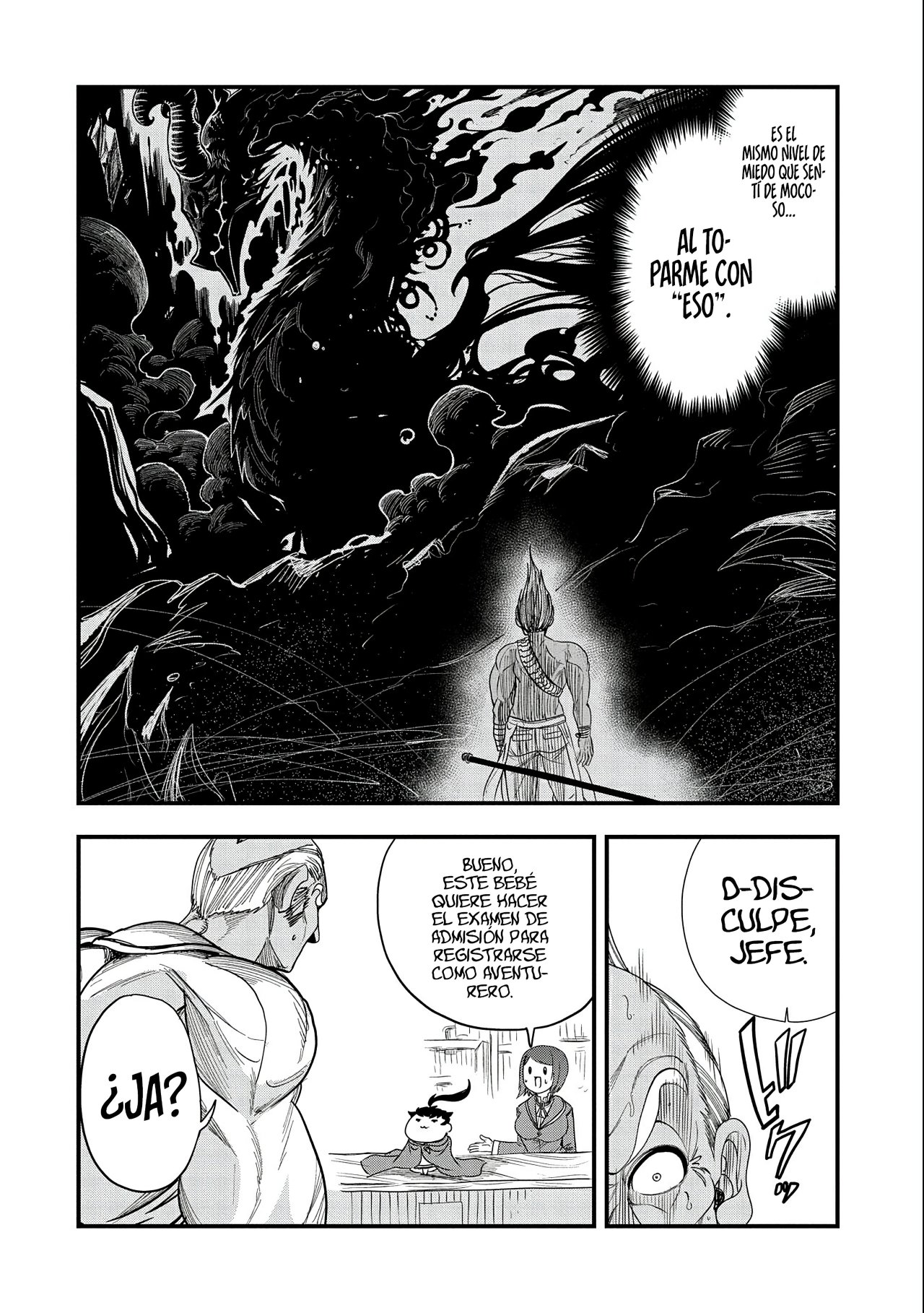 Umareta Chokugo ni Suterareta kedo, Zensei ga Taikensha datta node Yoyuu de Ikitemasu Capitulo 5: Bienvenido Al Pueblo de Voluntarios página 28