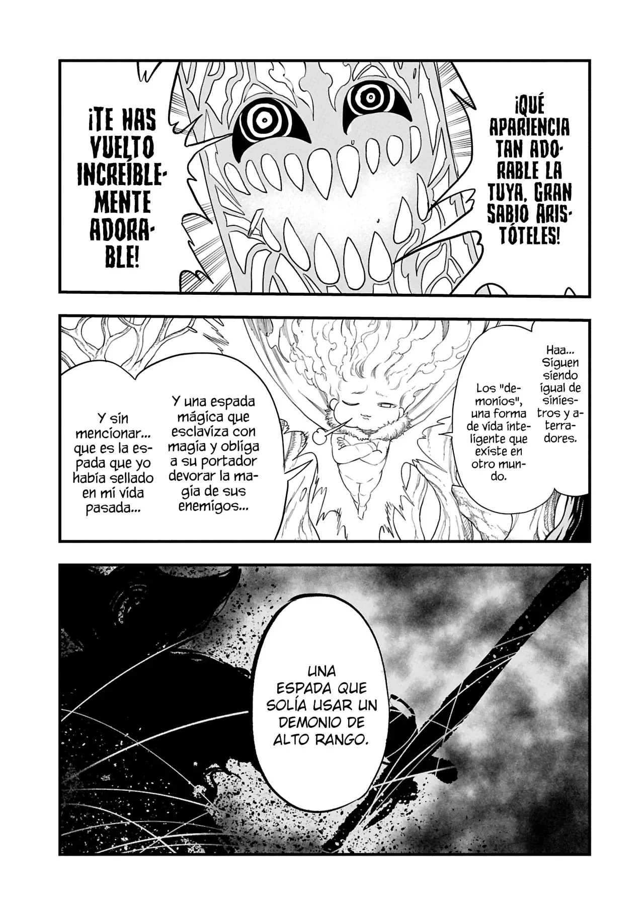 Umareta Chokugo ni Suterareta kedo, Zensei ga Taikensha datta node Yoyuu de Ikitemasu Capitulo 51: La Espada Sellada página 16