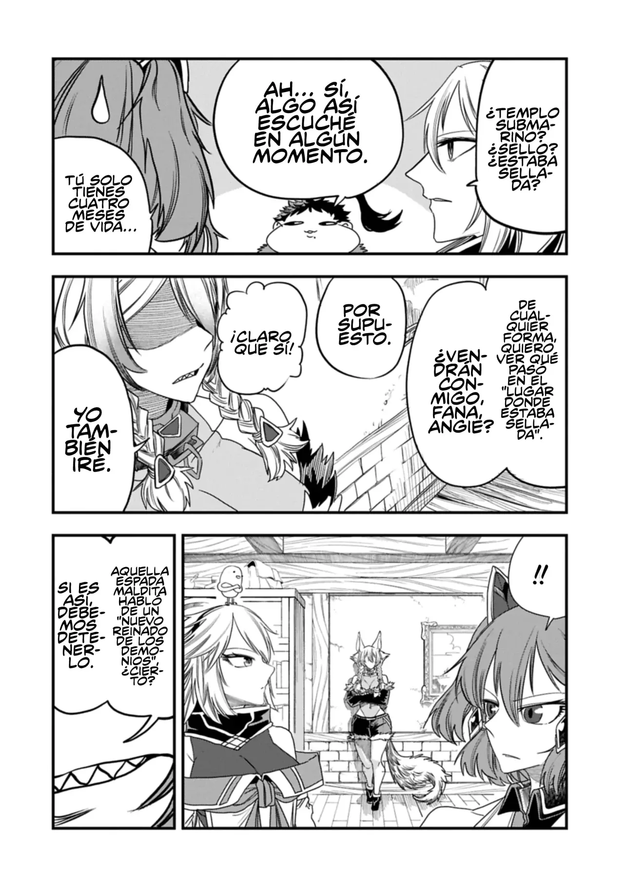 Umareta Chokugo ni Suterareta kedo, Zensei ga Taikensha datta node Yoyuu de Ikitemasu Capitulo 54: Chispa página 32