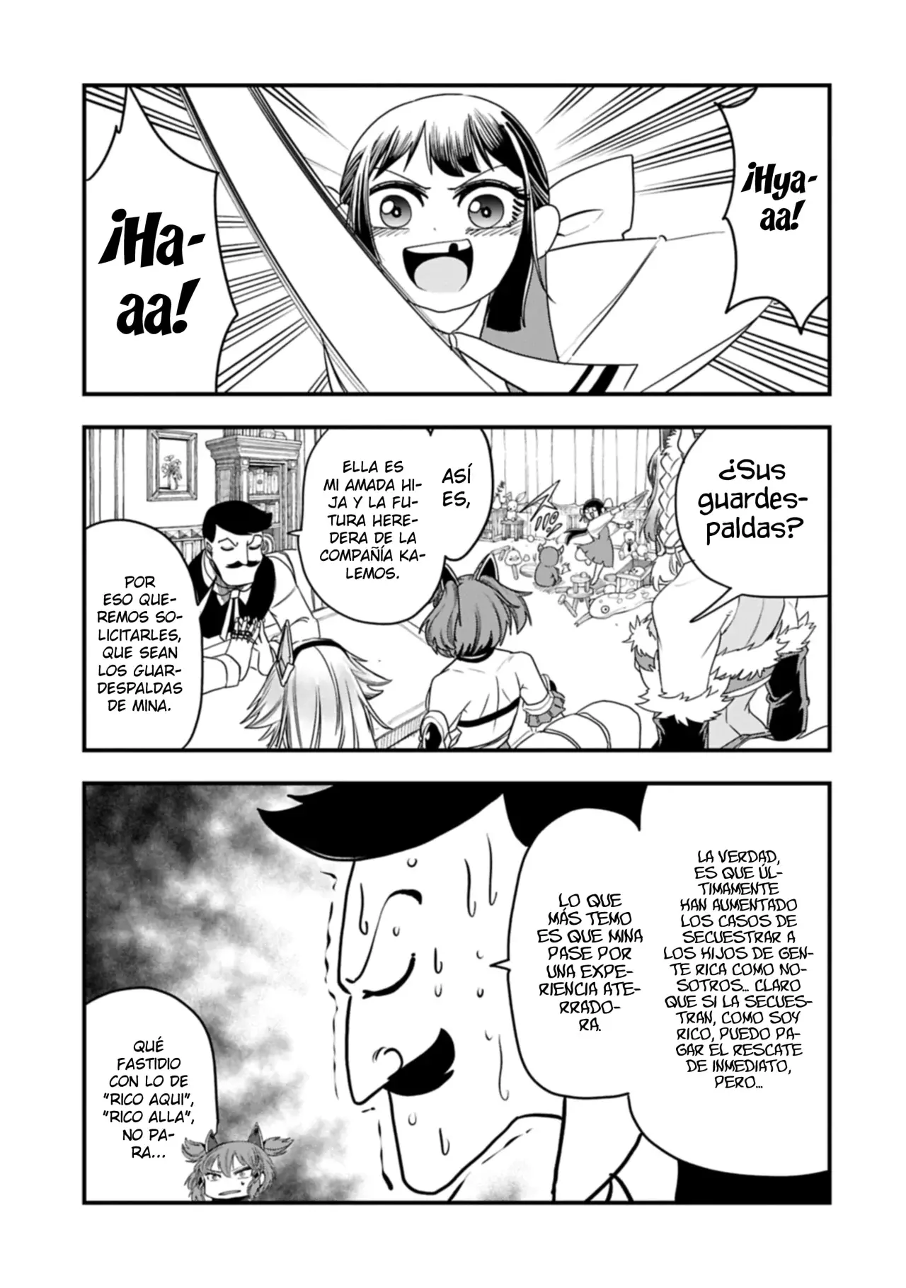 Umareta Chokugo ni Suterareta kedo, Zensei ga Taikensha datta node Yoyuu de Ikitemasu Capitulo 57: La Heroína Mina página 7