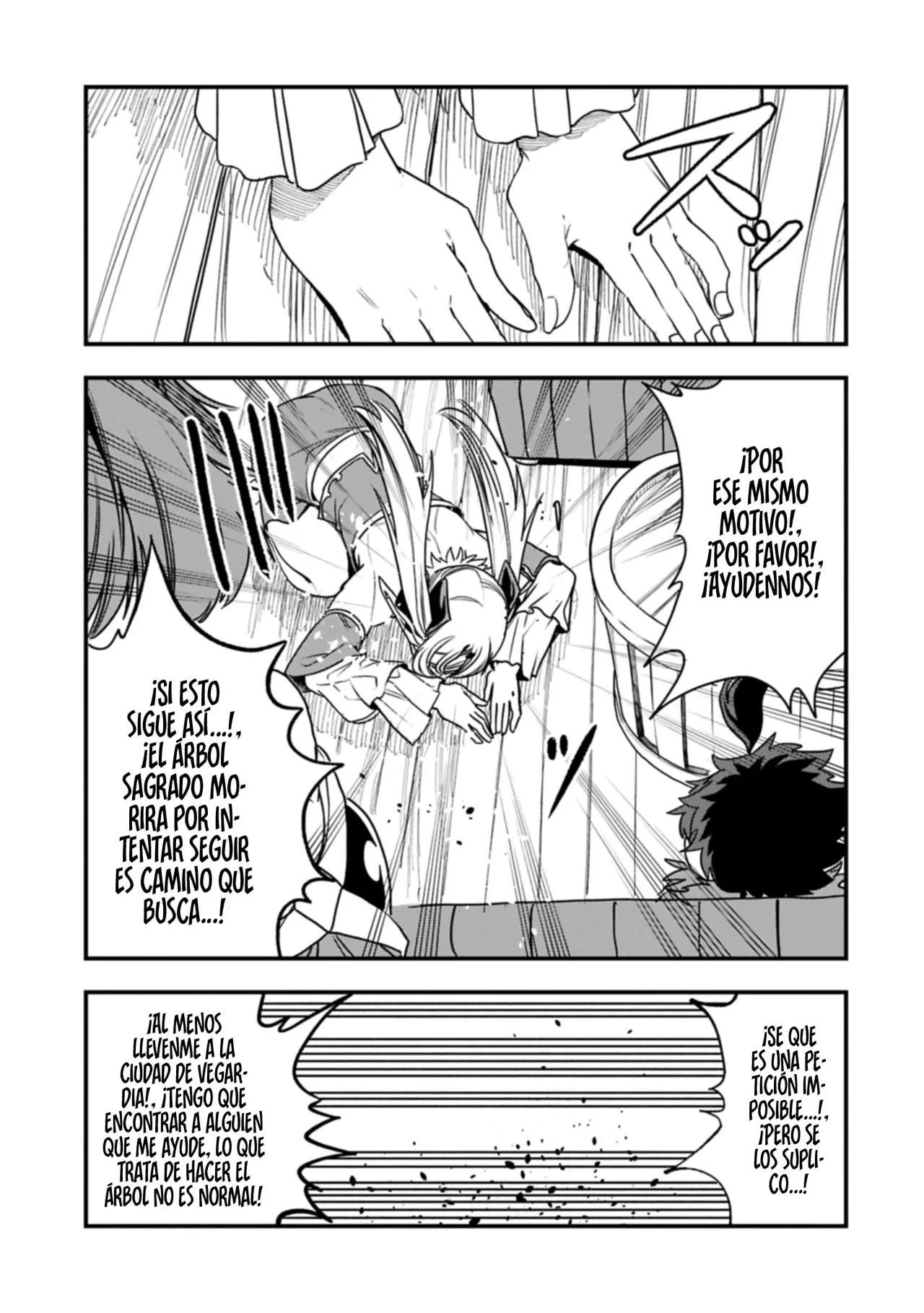 Umareta Chokugo ni Suterareta kedo, Zensei ga Taikensha datta node Yoyuu de Ikitemasu Capitulo 58: El Árbol Sagrado Haiford Esta En Peligro página 12