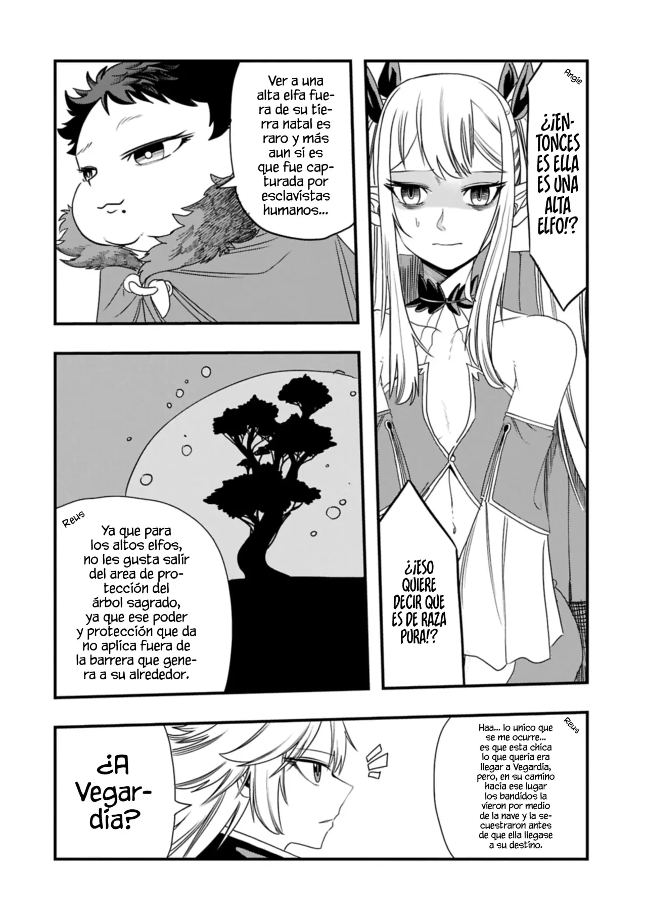 Umareta Chokugo ni Suterareta kedo, Zensei ga Taikensha datta node Yoyuu de Ikitemasu Capitulo 58: El Árbol Sagrado Haiford Esta En Peligro página 8