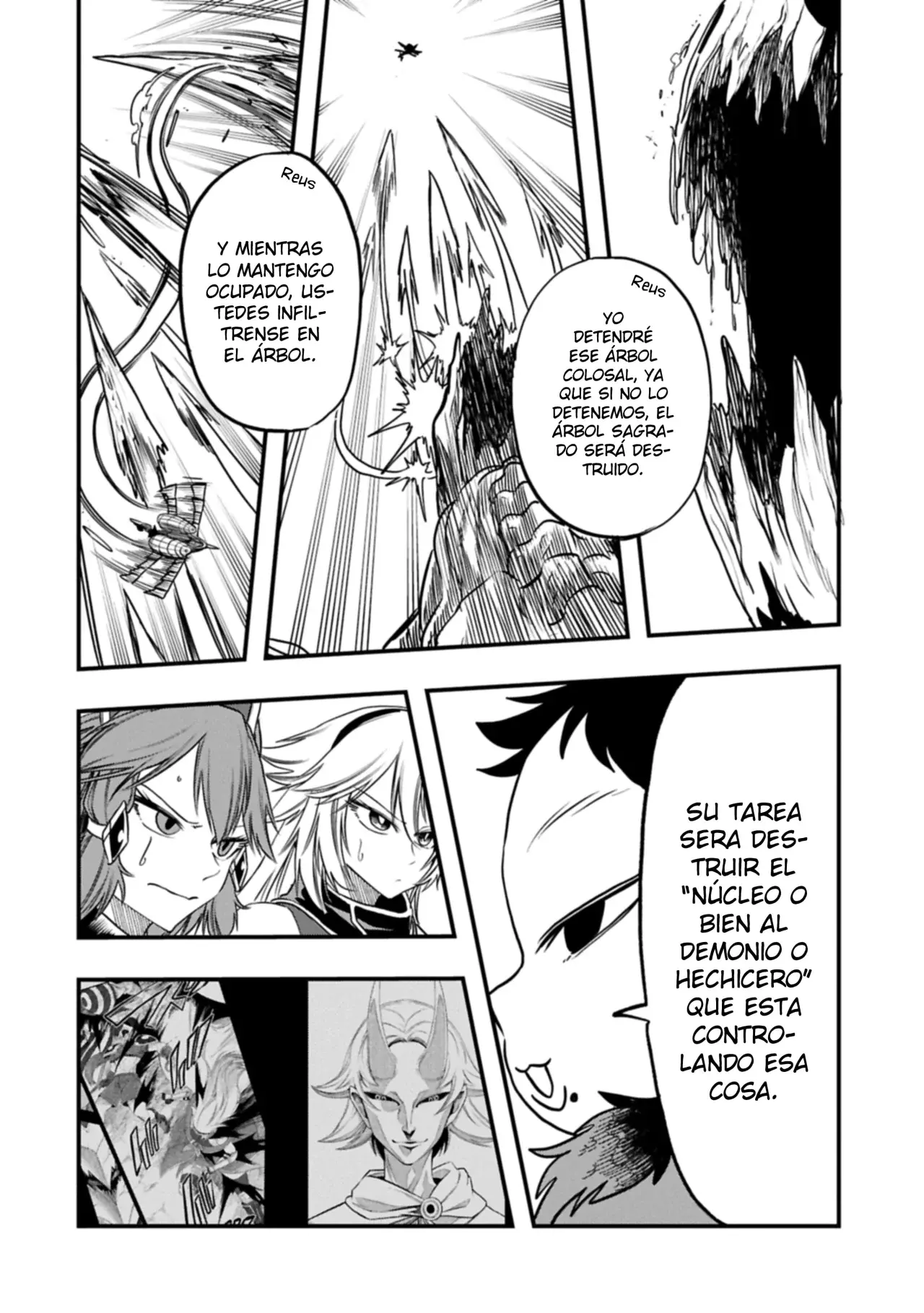 Umareta Chokugo ni Suterareta kedo, Zensei ga Taikensha datta node Yoyuu de Ikitemasu Capitulo 59: El Árbol Gigante página 19