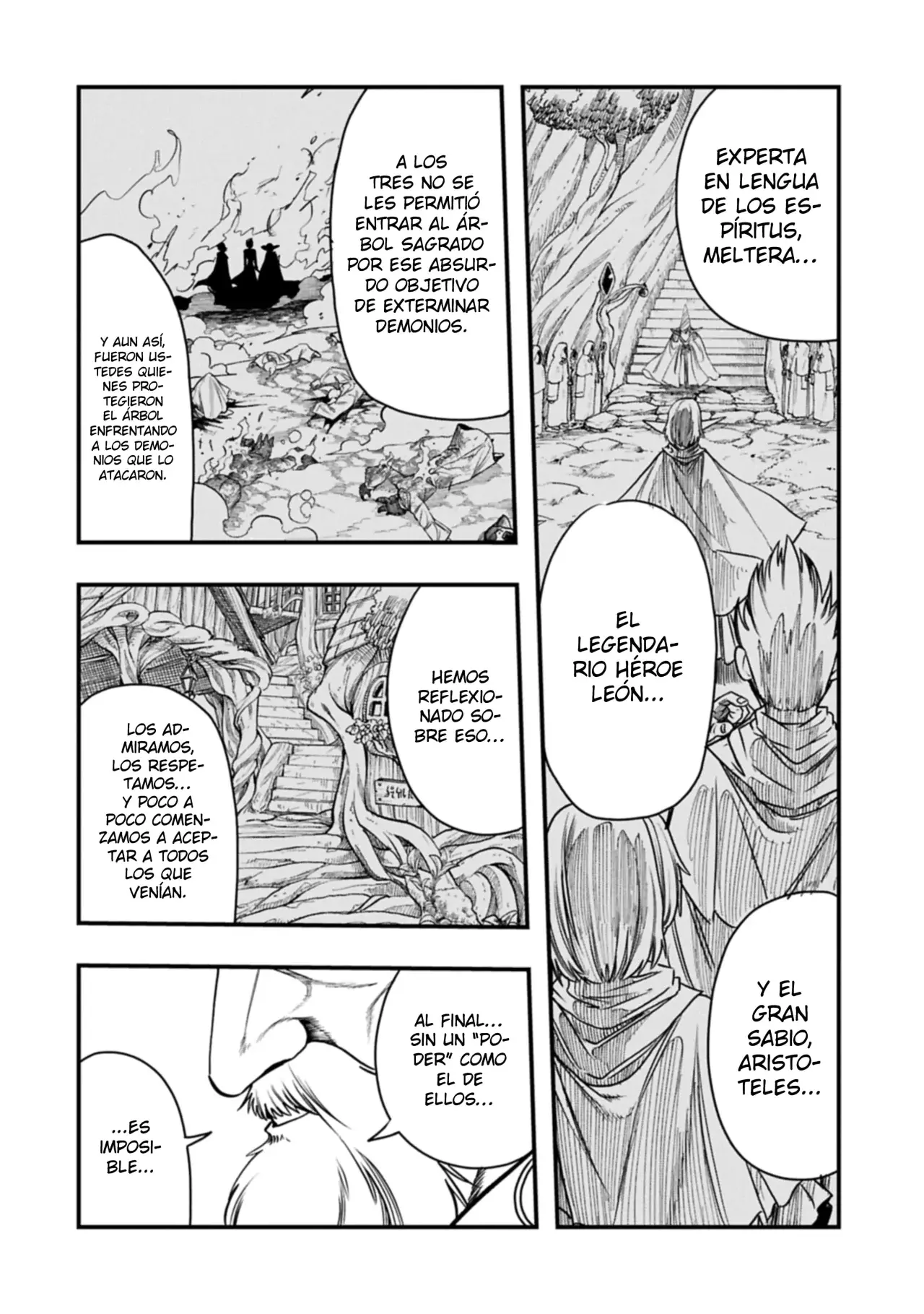 Umareta Chokugo ni Suterareta kedo, Zensei ga Taikensha datta node Yoyuu de Ikitemasu Capitulo 59: El Árbol Gigante página 6