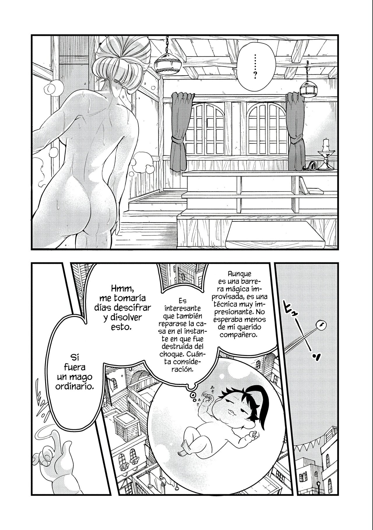 Umareta Chokugo ni Suterareta kedo, Zensei ga Taikensha datta node Yoyuu de Ikitemasu Capitulo 6: Invitación Al Baño página 14