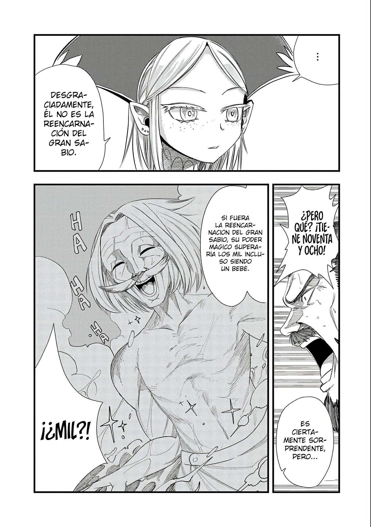 Umareta Chokugo ni Suterareta kedo, Zensei ga Taikensha datta node Yoyuu de Ikitemasu Capitulo 6: Invitación Al Baño página 23