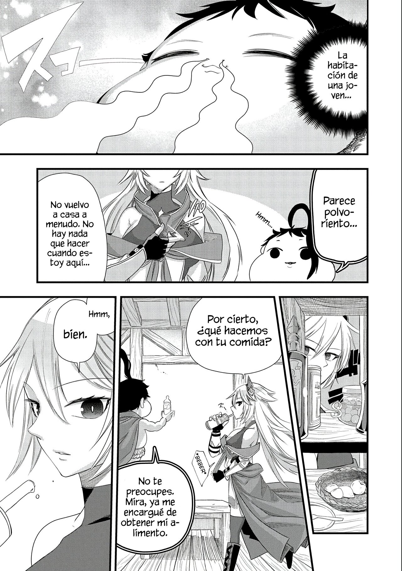 Umareta Chokugo ni Suterareta kedo, Zensei ga Taikensha datta node Yoyuu de Ikitemasu Capitulo 6: Invitación Al Baño página 5