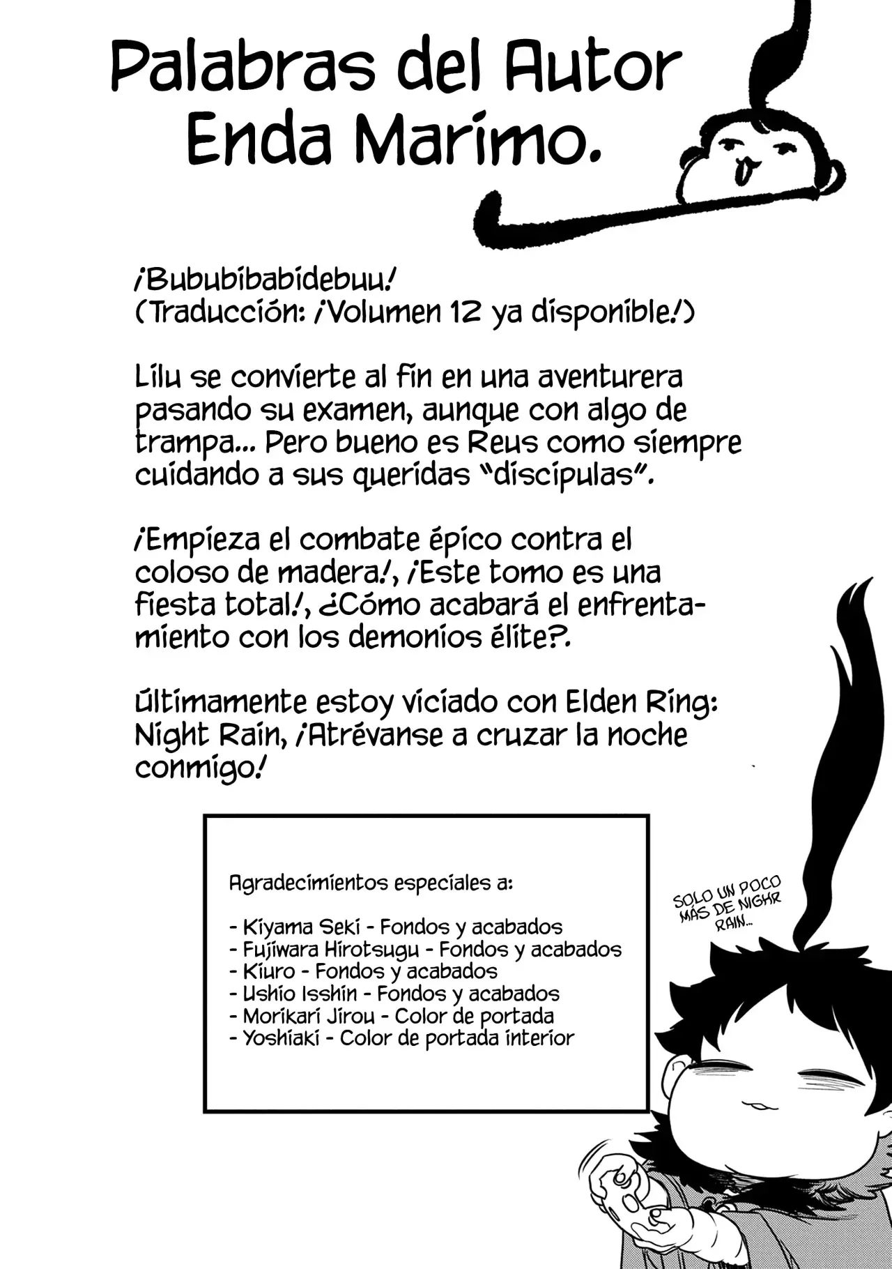Umareta Chokugo ni Suterareta kedo, Zensei ga Taikensha datta node Yoyuu de Ikitemasu Capitulo 60.5: Extras Volumen 12 página 9