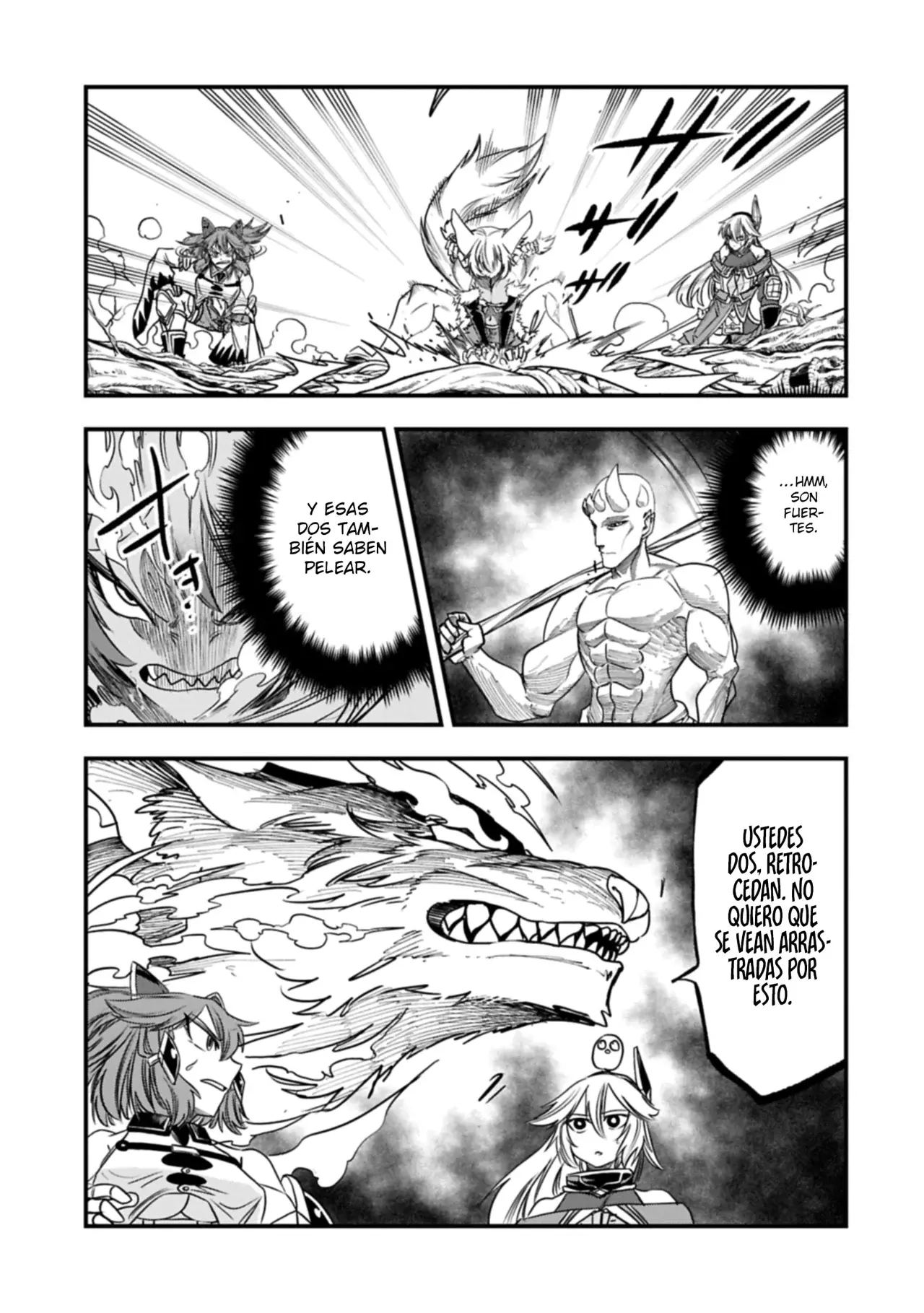 Umareta Chokugo ni Suterareta kedo, Zensei ga Taikensha datta node Yoyuu de Ikitemasu Capitulo 60: Árbol Gigante Vs Bebé Gigante página 15