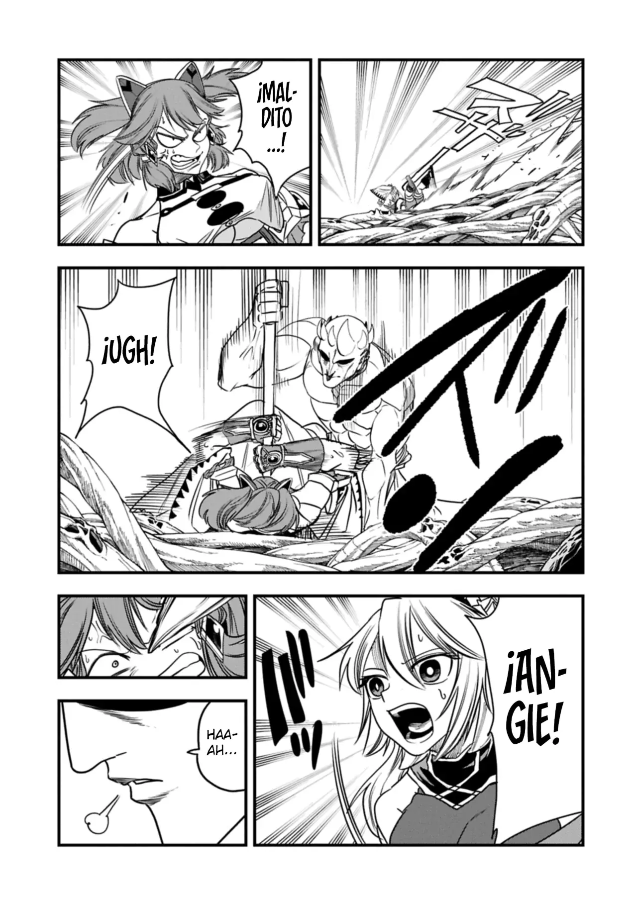 Umareta Chokugo ni Suterareta kedo, Zensei ga Taikensha datta node Yoyuu de Ikitemasu Capitulo 60: Árbol Gigante Vs Bebé Gigante página 27