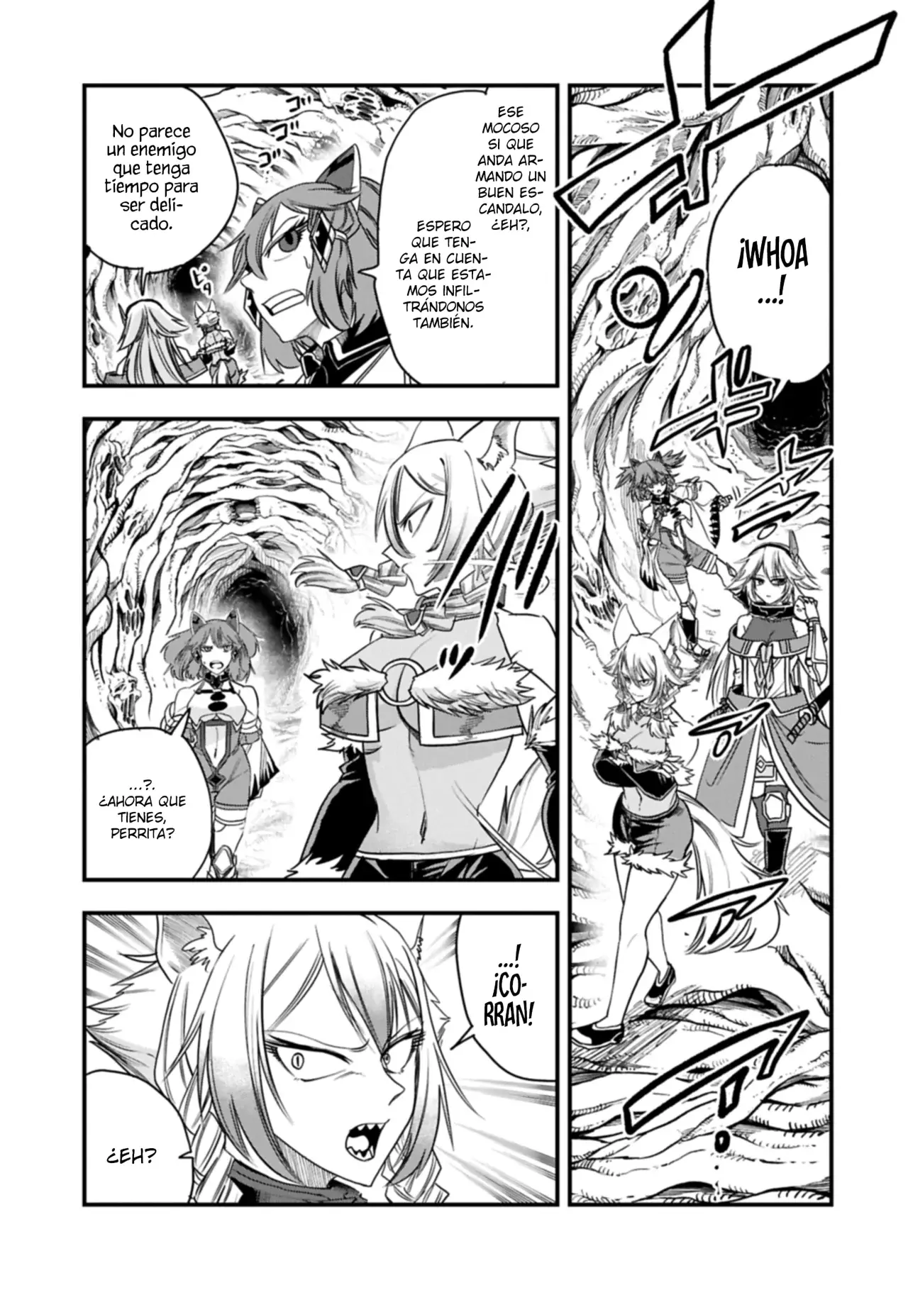 Umareta Chokugo ni Suterareta kedo, Zensei ga Taikensha datta node Yoyuu de Ikitemasu Capitulo 60: Árbol Gigante Vs Bebé Gigante página 8