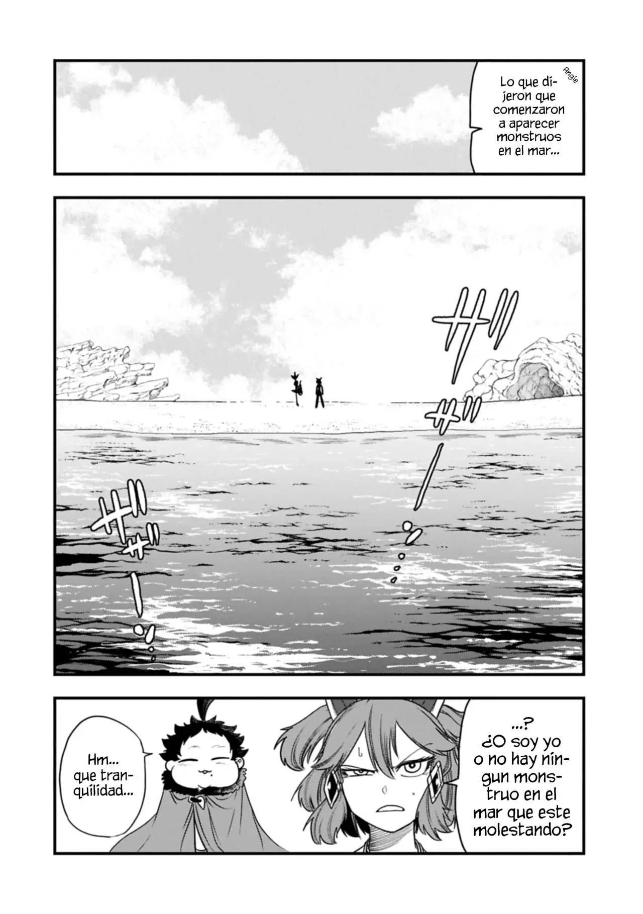 Umareta Chokugo ni Suterareta kedo, Zensei ga Taikensha datta node Yoyuu de Ikitemasu Capitulo 65: El Mar De Kalos página 8