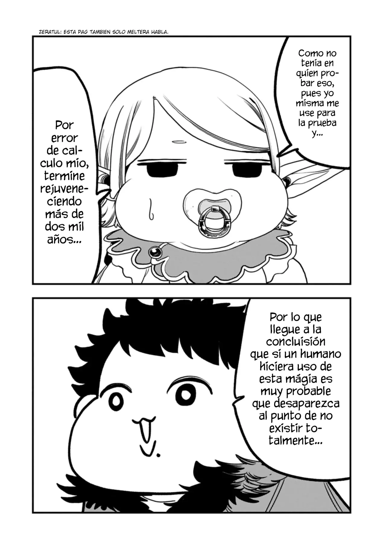 Umareta Chokugo ni Suterareta kedo, Zensei ga Taikensha datta node Yoyuu de Ikitemasu Capitulo 66: Meltera Bebé página 10