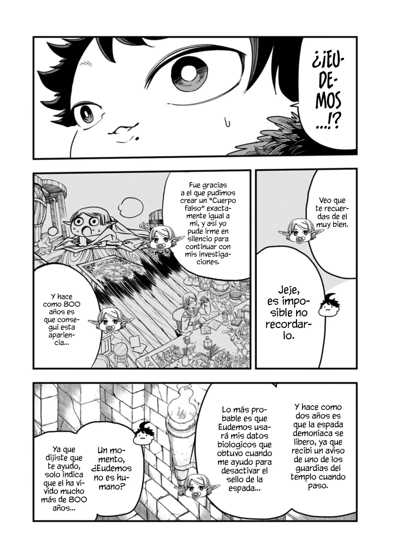 Umareta Chokugo ni Suterareta kedo, Zensei ga Taikensha datta node Yoyuu de Ikitemasu Capitulo 66: Meltera Bebé página 14