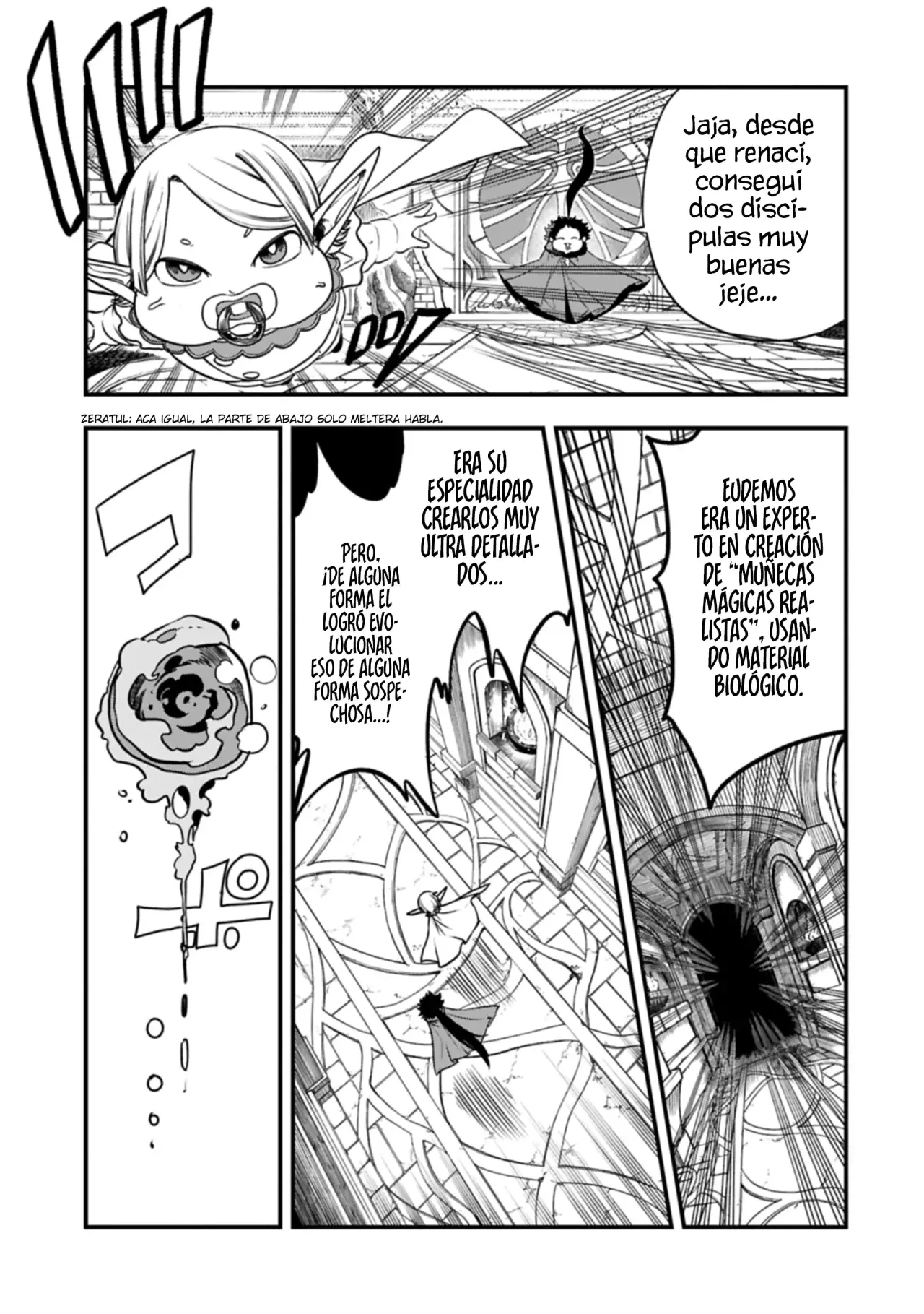 Umareta Chokugo ni Suterareta kedo, Zensei ga Taikensha datta node Yoyuu de Ikitemasu Capitulo 66: Meltera Bebé página 17