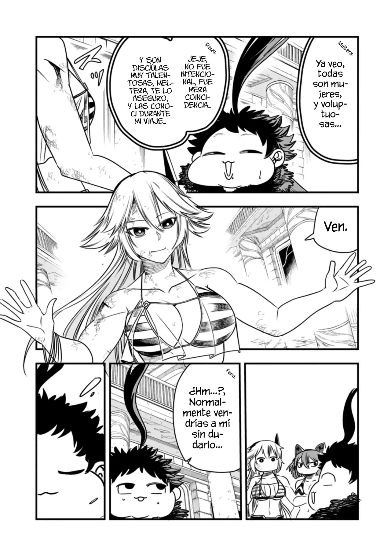 Umareta Chokugo ni Suterareta kedo, Zensei ga Taikensha datta node Yoyuu de Ikitemasu Capitulo 66: Meltera Bebé página 28