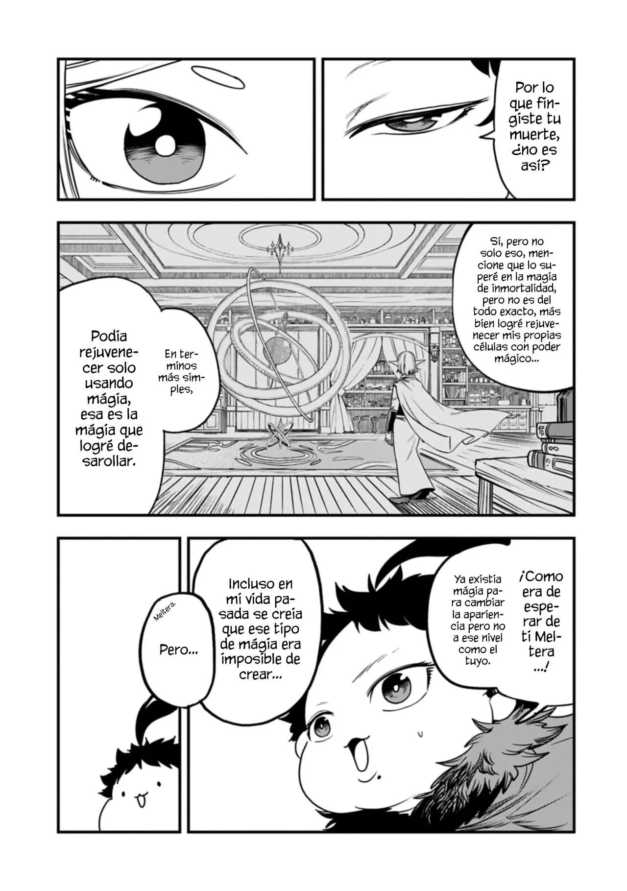 Umareta Chokugo ni Suterareta kedo, Zensei ga Taikensha datta node Yoyuu de Ikitemasu Capitulo 66: Meltera Bebé página 9