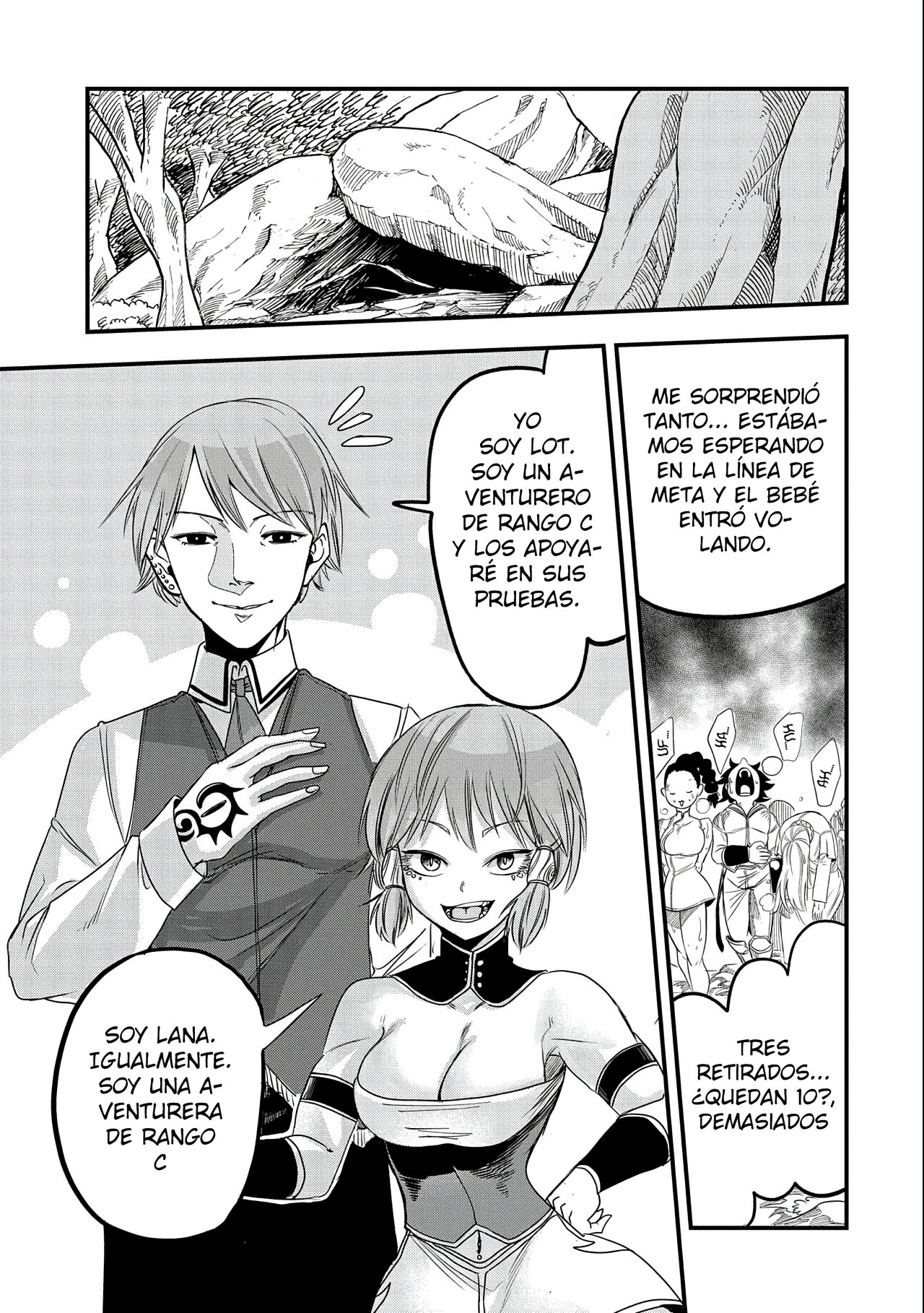 Umareta Chokugo ni Suterareta kedo, Zensei ga Taikensha datta node Yoyuu de Ikitemasu Capitulo 7: Prueba de Acceso Al Gremio de Aventureros página 17