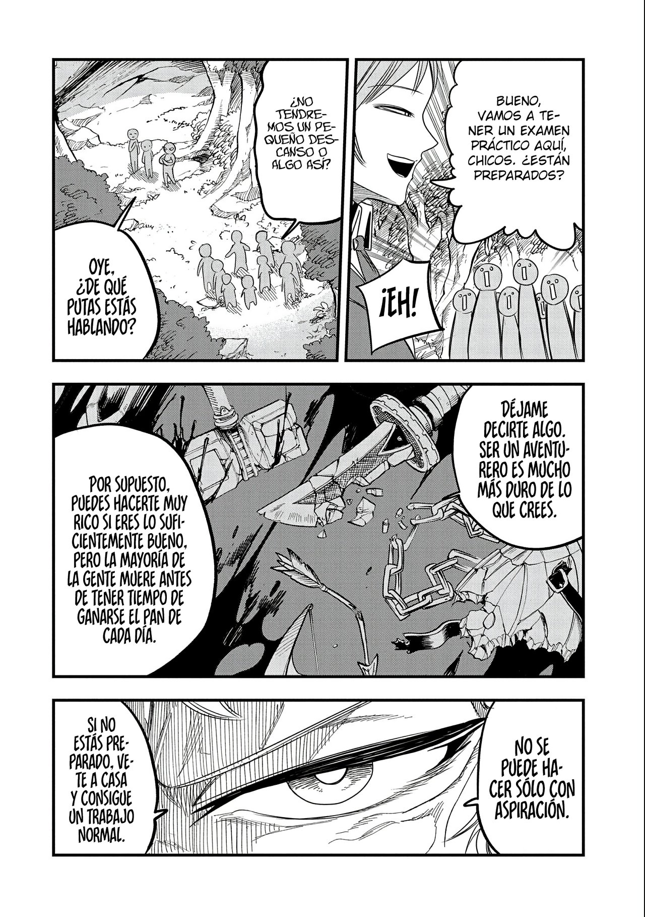 Umareta Chokugo ni Suterareta kedo, Zensei ga Taikensha datta node Yoyuu de Ikitemasu Capitulo 7: Prueba de Acceso Al Gremio de Aventureros página 18