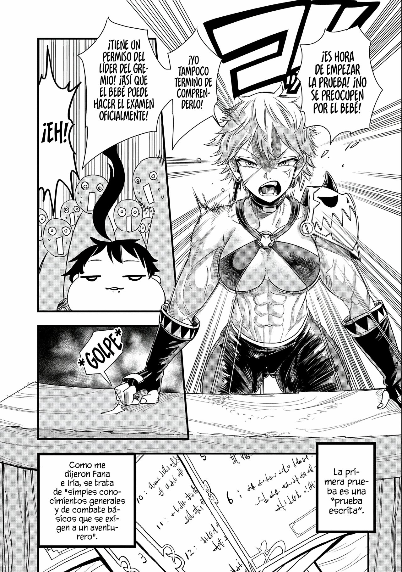 Umareta Chokugo ni Suterareta kedo, Zensei ga Taikensha datta node Yoyuu de Ikitemasu Capitulo 7: Prueba de Acceso Al Gremio de Aventureros página 7