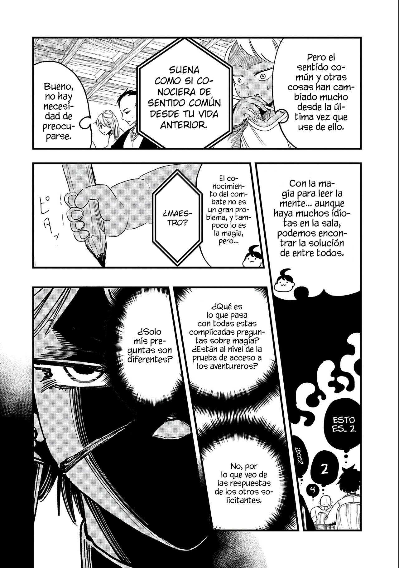 Umareta Chokugo ni Suterareta kedo, Zensei ga Taikensha datta node Yoyuu de Ikitemasu Capitulo 7: Prueba de Acceso Al Gremio de Aventureros página 8
