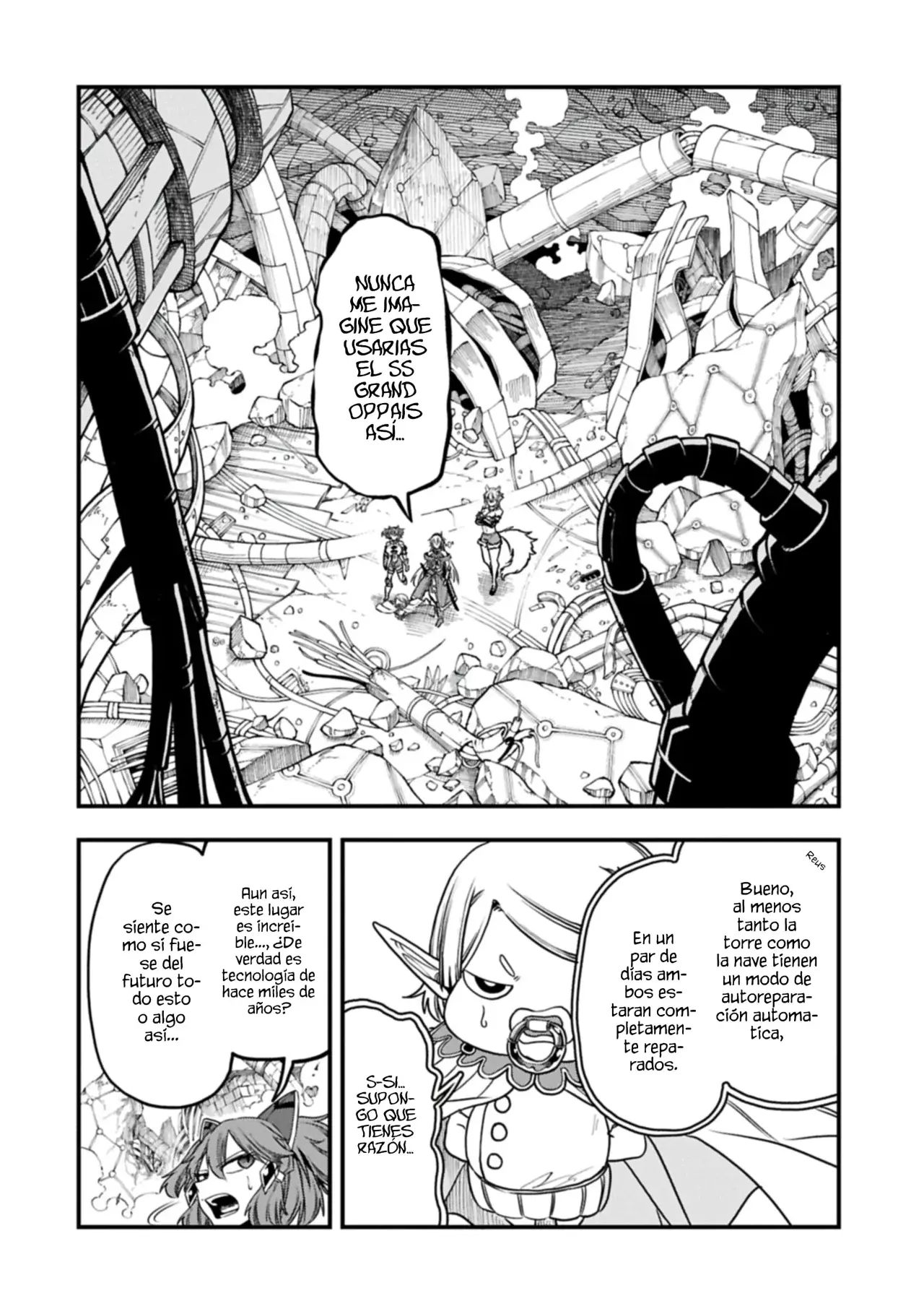 Umareta Chokugo ni Suterareta kedo, Zensei ga Taikensha datta node Yoyuu de Ikitemasu Capitulo 70: Reus Estalla página 4