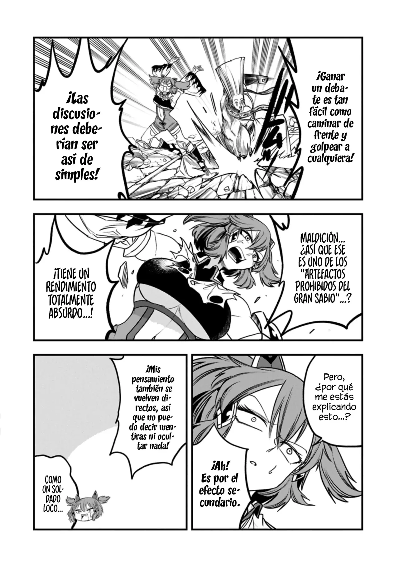 Umareta Chokugo ni Suterareta kedo, Zensei ga Taikensha datta node Yoyuu de Ikitemasu Capitulo 73: Angie Vs Denian El Destructor página 14
