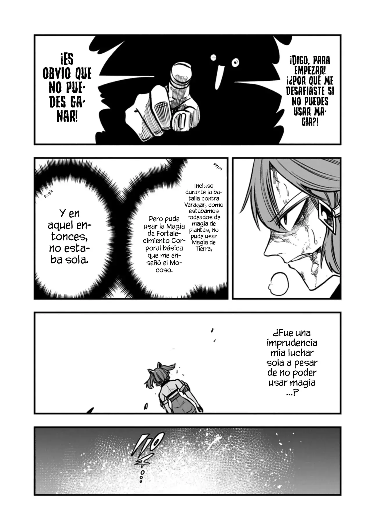 Umareta Chokugo ni Suterareta kedo, Zensei ga Taikensha datta node Yoyuu de Ikitemasu Capitulo 73: Angie Vs Denian El Destructor página 19