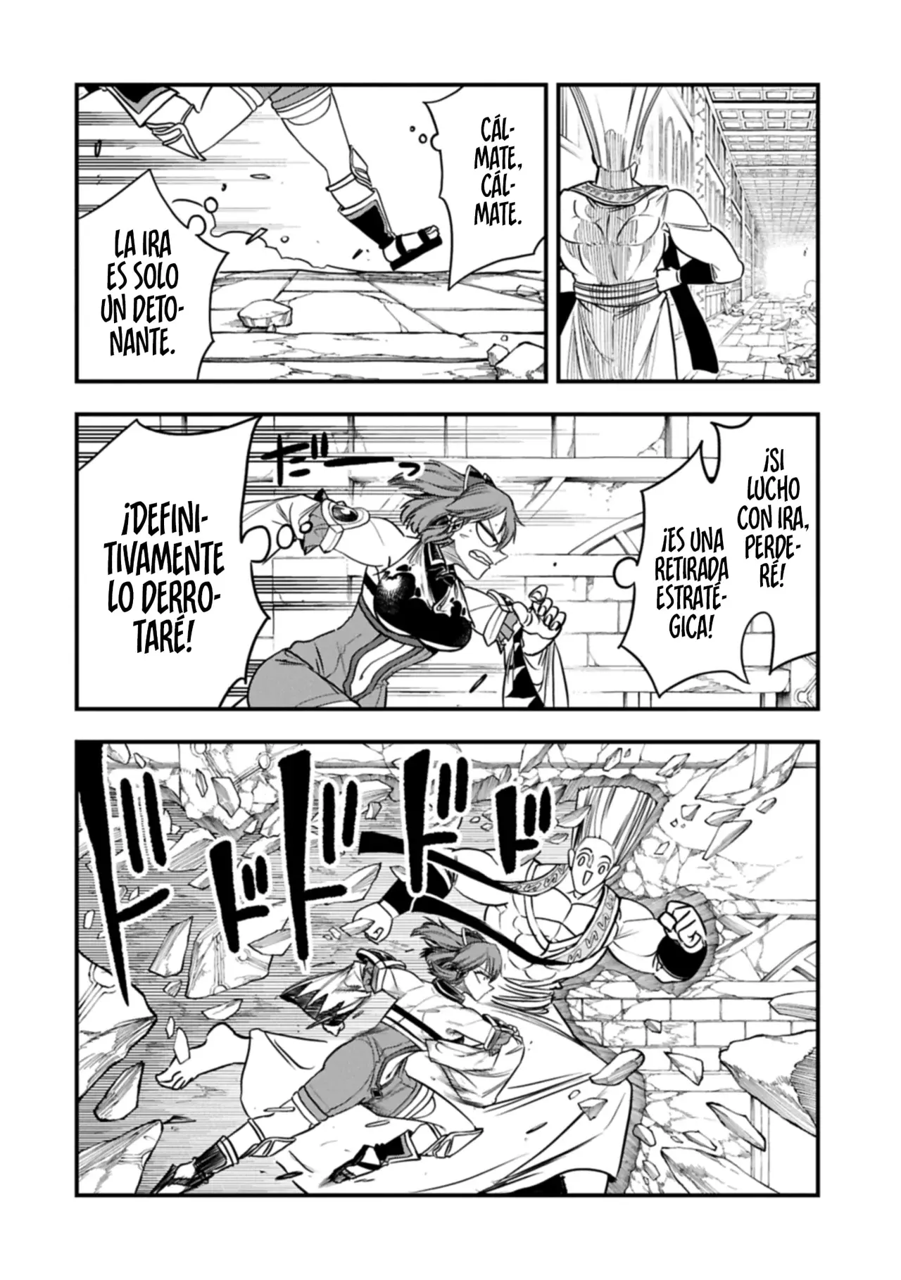 Umareta Chokugo ni Suterareta kedo, Zensei ga Taikensha datta node Yoyuu de Ikitemasu Capitulo 73: Angie Vs Denian El Destructor página 8