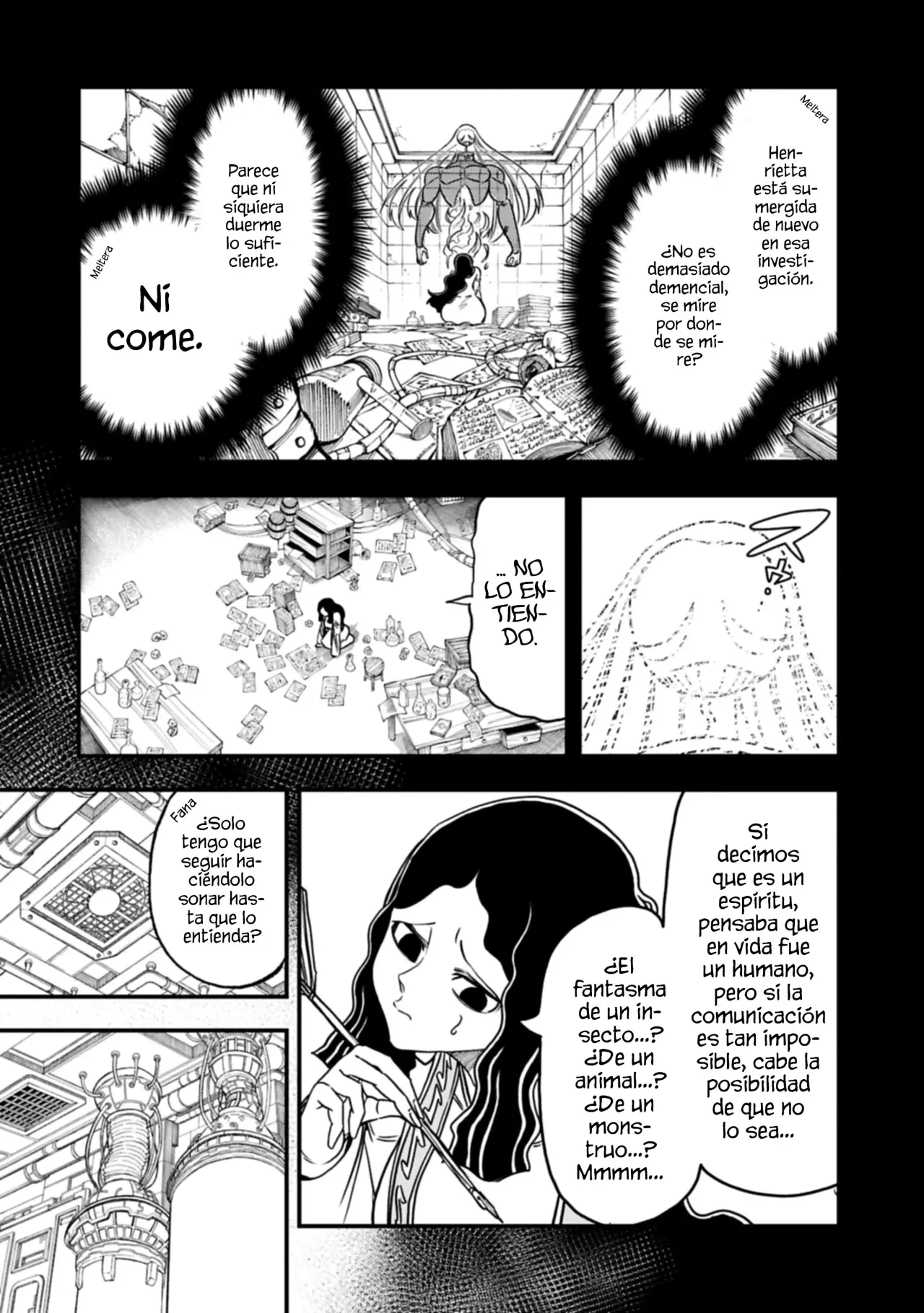 Umareta Chokugo ni Suterareta kedo, Zensei ga Taikensha datta node Yoyuu de Ikitemasu Capitulo 74: Fana Vs Henrietta La Llamadora De Espíritus página 12
