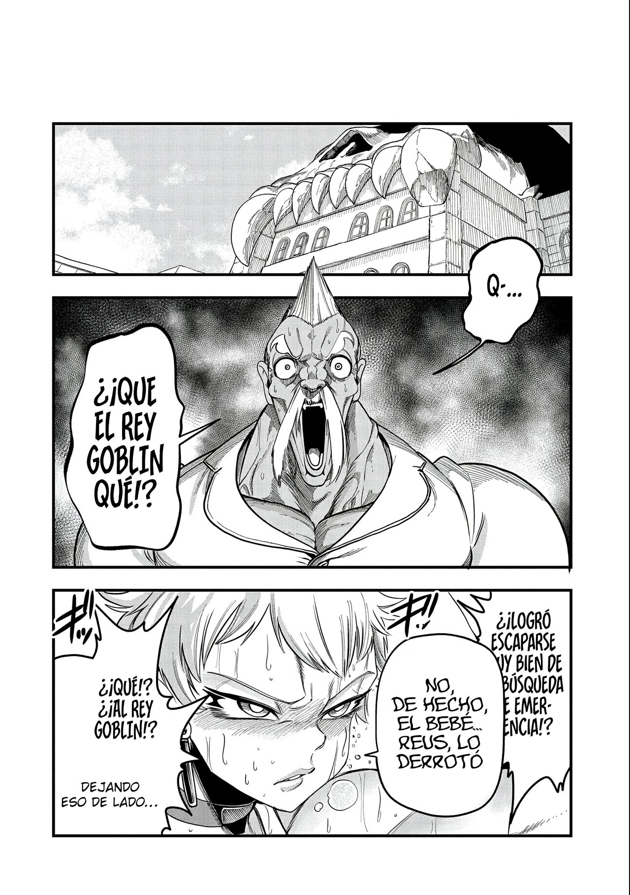 Umareta Chokugo ni Suterareta kedo, Zensei ga Taikensha datta node Yoyuu de Ikitemasu Capitulo 8: Rey Goblin Vs Bebé página 27