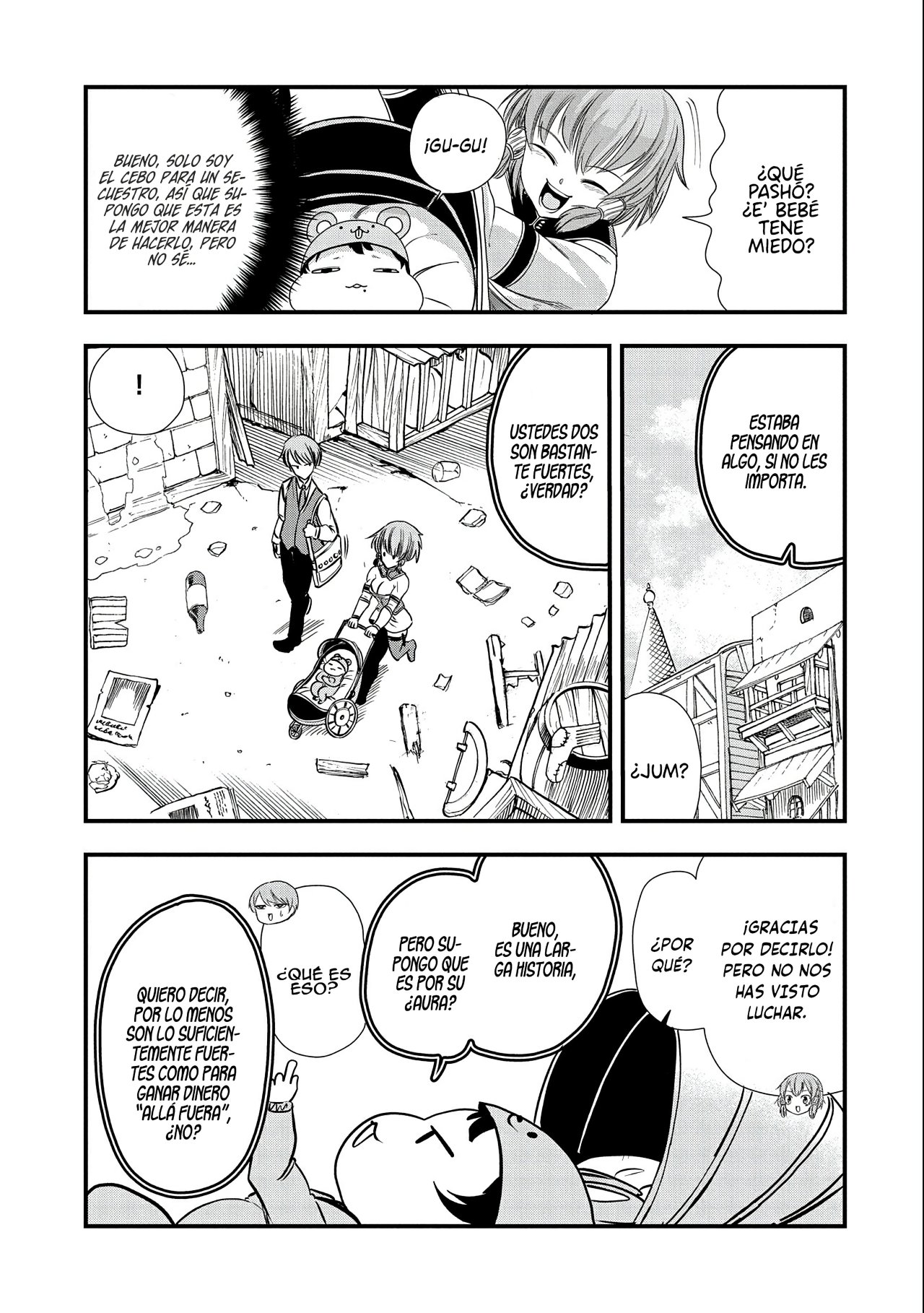 Umareta Chokugo ni Suterareta kedo, Zensei ga Taikensha datta node Yoyuu de Ikitemasu Capitulo 9: Secuestros en Serie de Bebés página 13