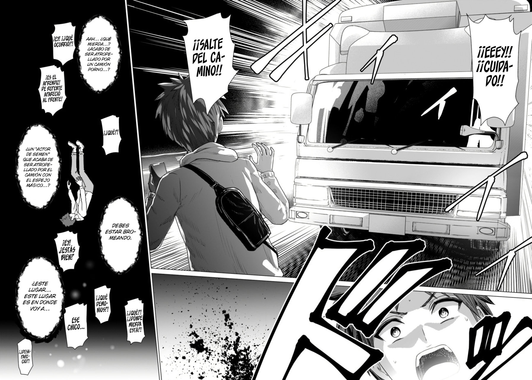 Isekai Pornstar ~Shiru danyuu ga isekai tensei shite ero chishiki furu katsuyo de musou danyuu ni naru hanashi Capitulo 1 página 10
