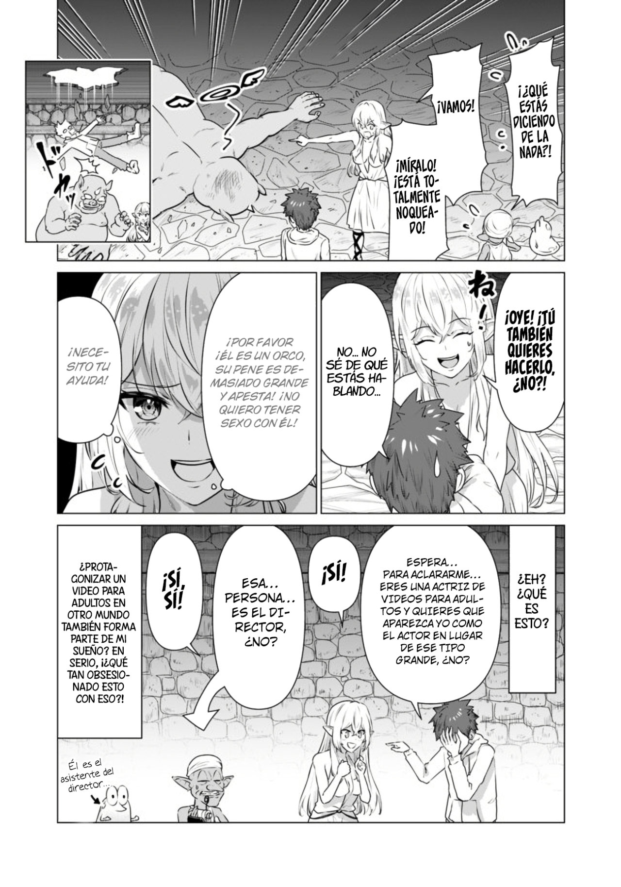 Isekai Pornstar ~Shiru danyuu ga isekai tensei shite ero chishiki furu katsuyo de musou danyuu ni naru hanashi Capitulo 1 página 15