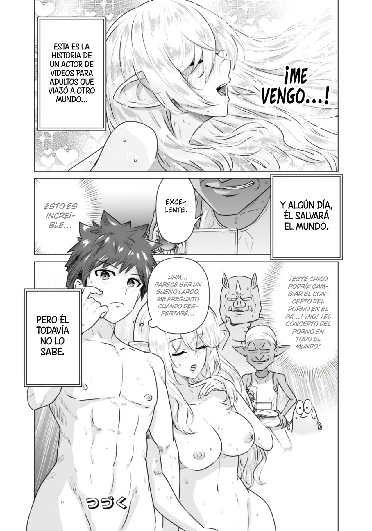 Isekai Pornstar ~Shiru danyuu ga isekai tensei shite ero chishiki furu katsuyo de musou danyuu ni naru hanashi Capitulo 1 página 31