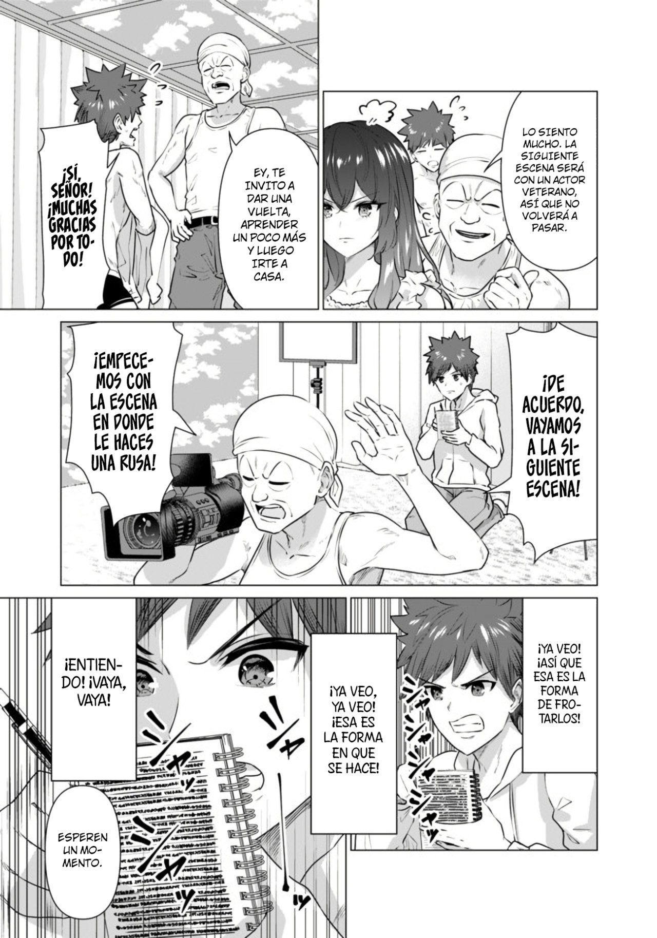 Isekai Pornstar ~Shiru danyuu ga isekai tensei shite ero chishiki furu katsuyo de musou danyuu ni naru hanashi Capitulo 1 página 7