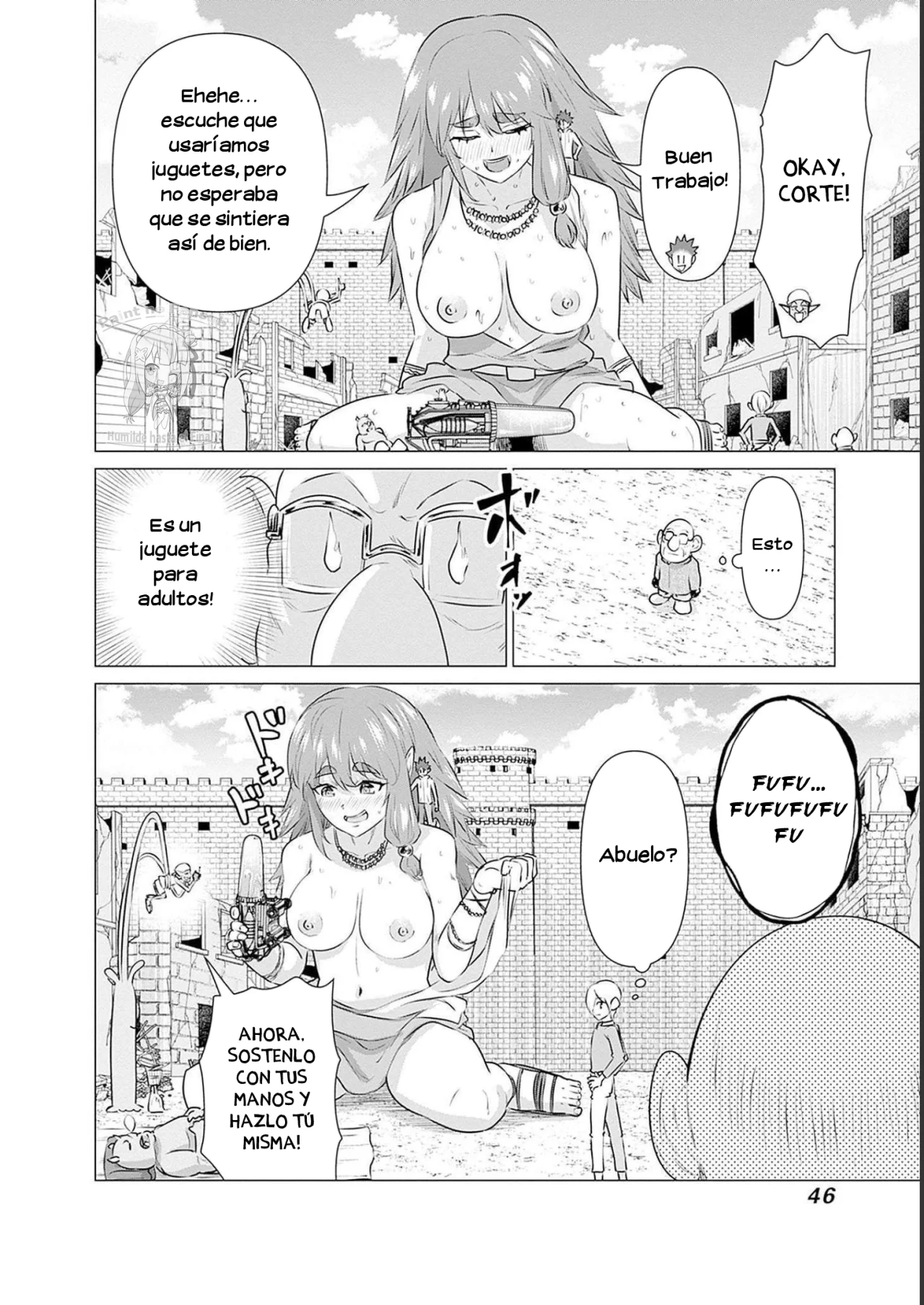 Isekai Pornstar ~Shiru danyuu ga isekai tensei shite ero chishiki furu katsuyo de musou danyuu ni naru hanashi Capitulo 12: Gigante y Irente Nende No.1 página 15
