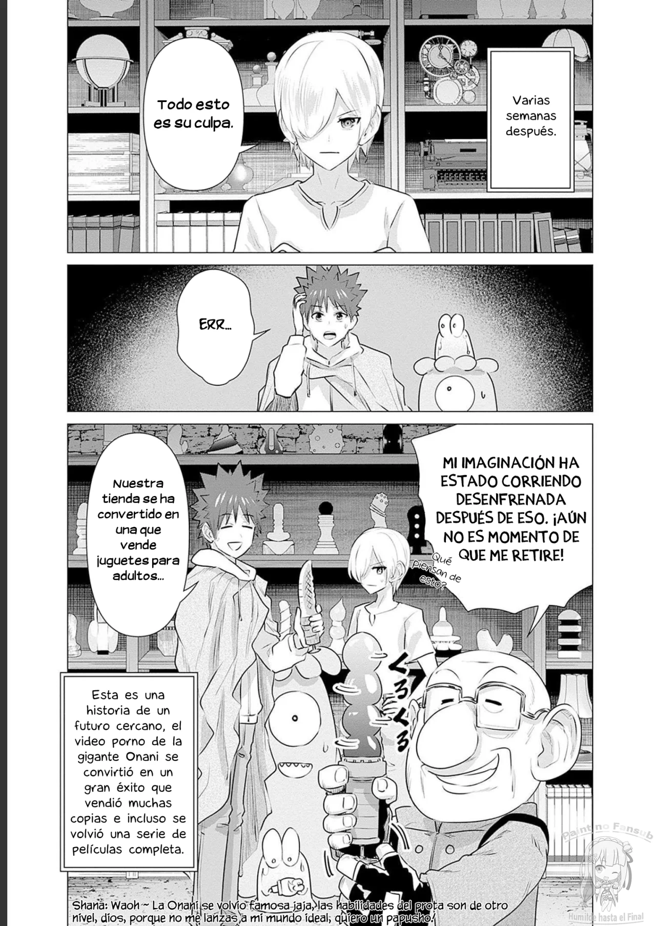 Isekai Pornstar ~Shiru danyuu ga isekai tensei shite ero chishiki furu katsuyo de musou danyuu ni naru hanashi Capitulo 12: Gigante y Irente Nende No.1 página 16