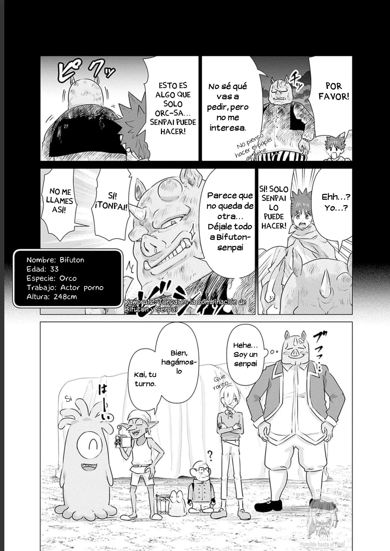 Isekai Pornstar ~Shiru danyuu ga isekai tensei shite ero chishiki furu katsuyo de musou danyuu ni naru hanashi Capitulo 12: Gigante y Irente Nende No.1 página 4