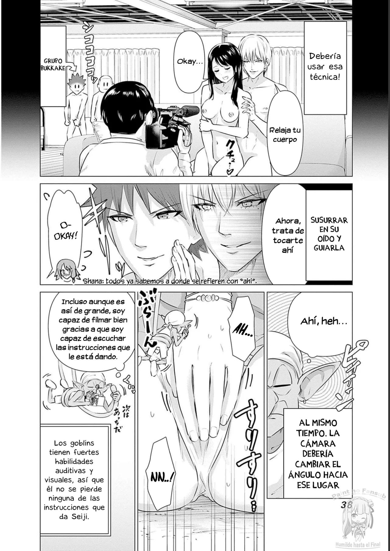 Isekai Pornstar ~Shiru danyuu ga isekai tensei shite ero chishiki furu katsuyo de musou danyuu ni naru hanashi Capitulo 12: Gigante y Irente Nende No.1 página 7
